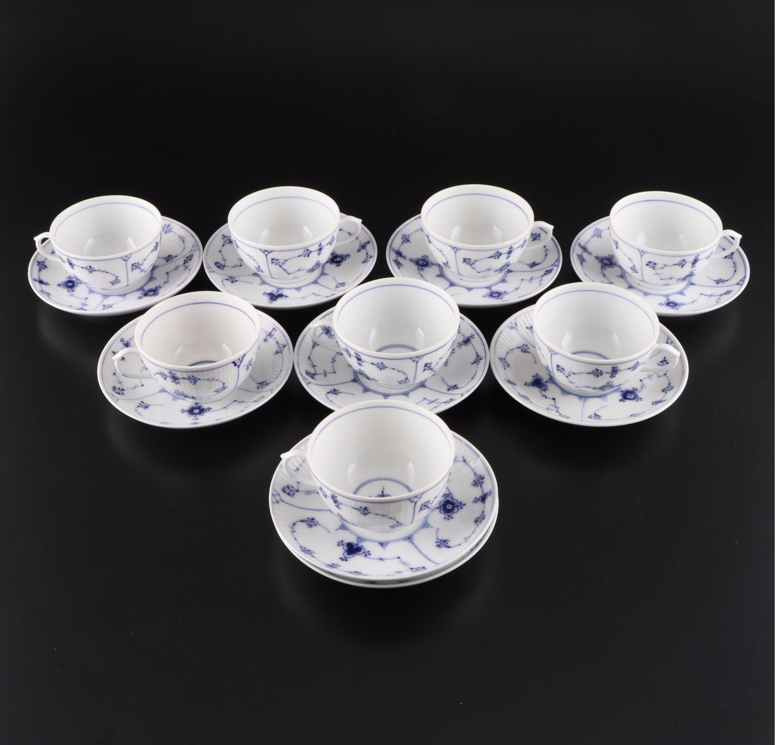 Royal Copenhagen "Blue Fluted" Porcelain Dinnerware