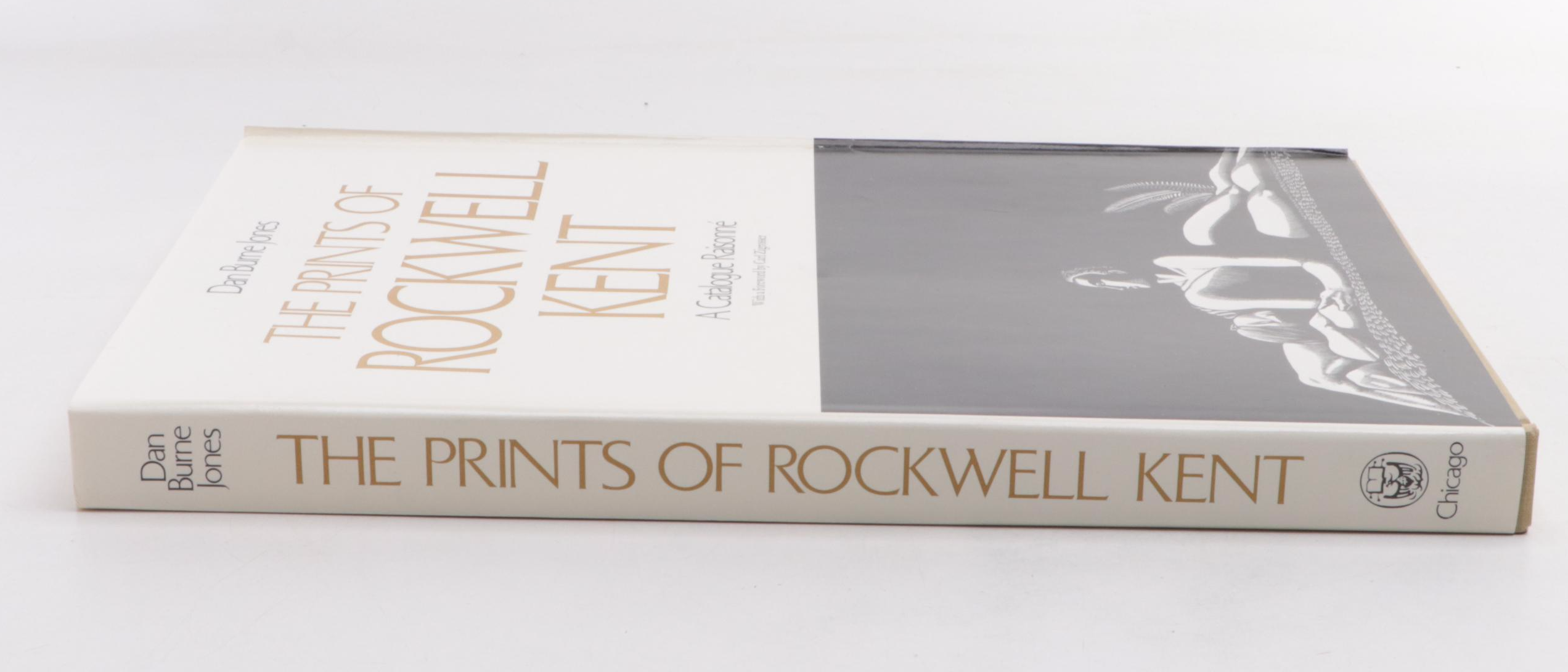 Signed "The Prints of Rockwell Kent" by Dan Burne Jones with Stamp and Bookplate
