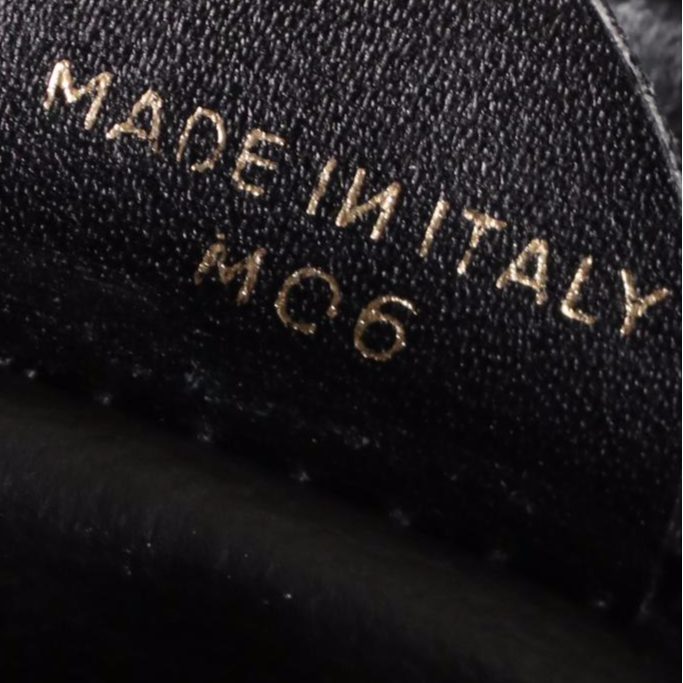 Celine Envelope Clutch in Smooth Black Leather