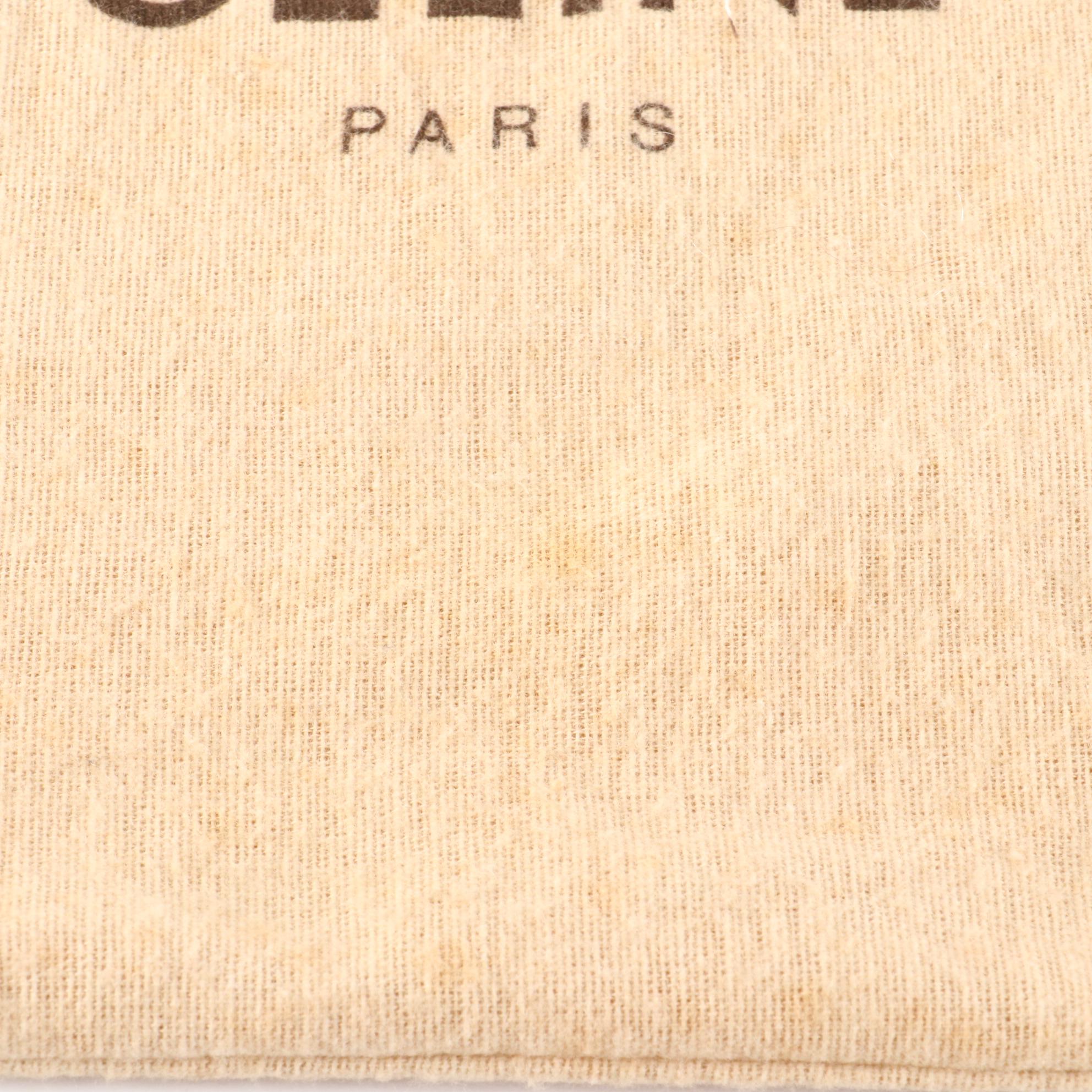 Celine Envelope Clutch in Smooth Black Leather