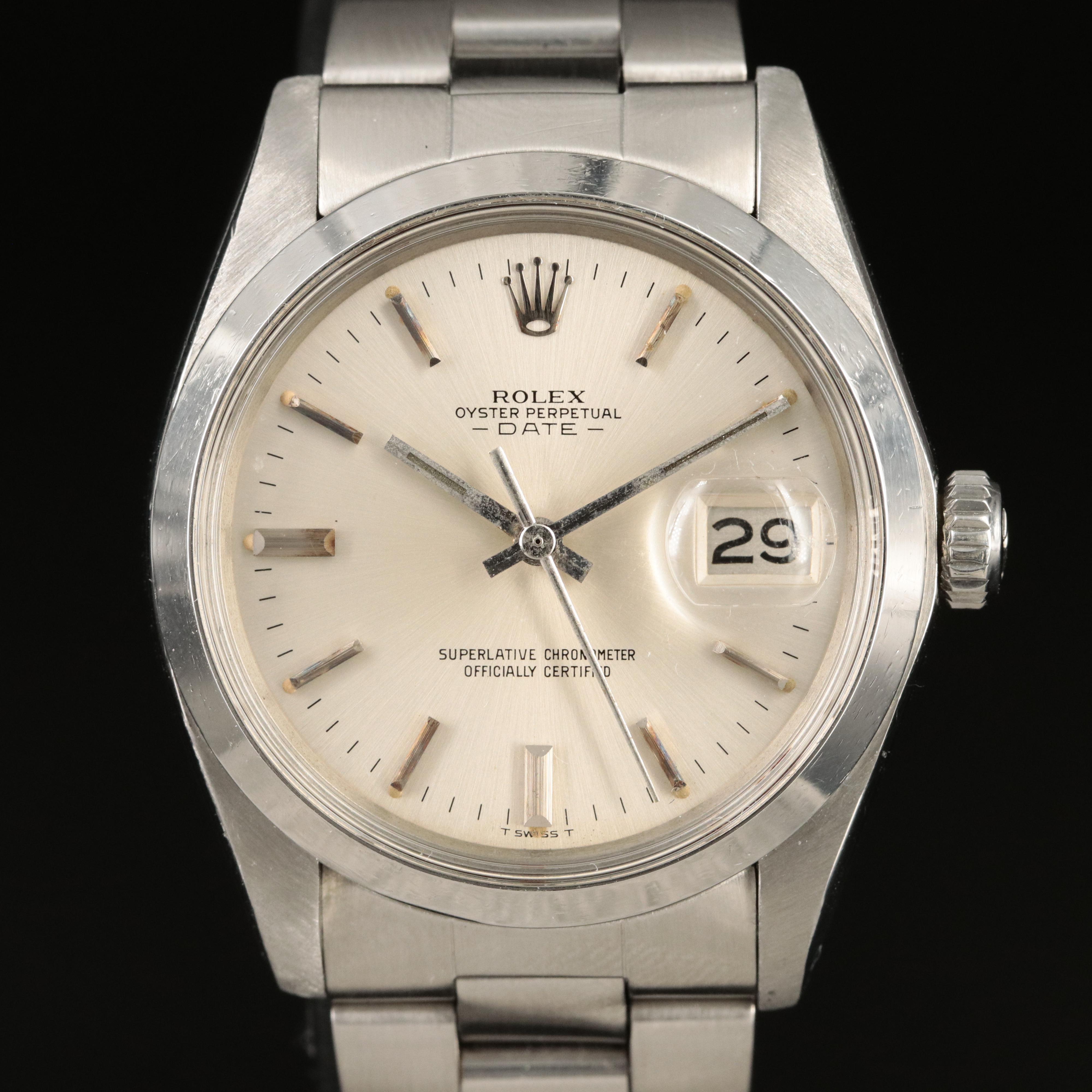 1973 Rolex Oyster Perpetual Date Watch