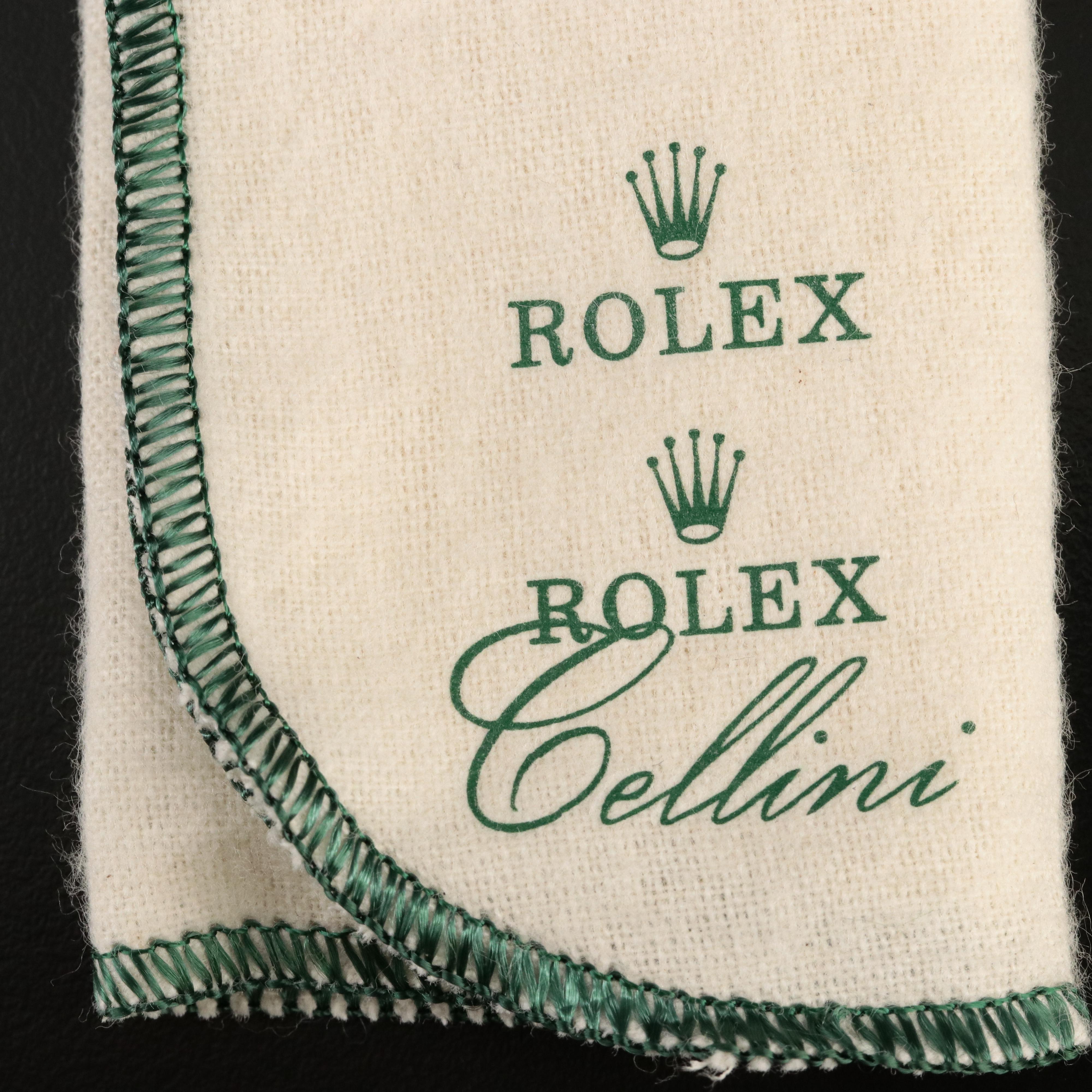 Rolex Service Division Box and Polishing Cloth