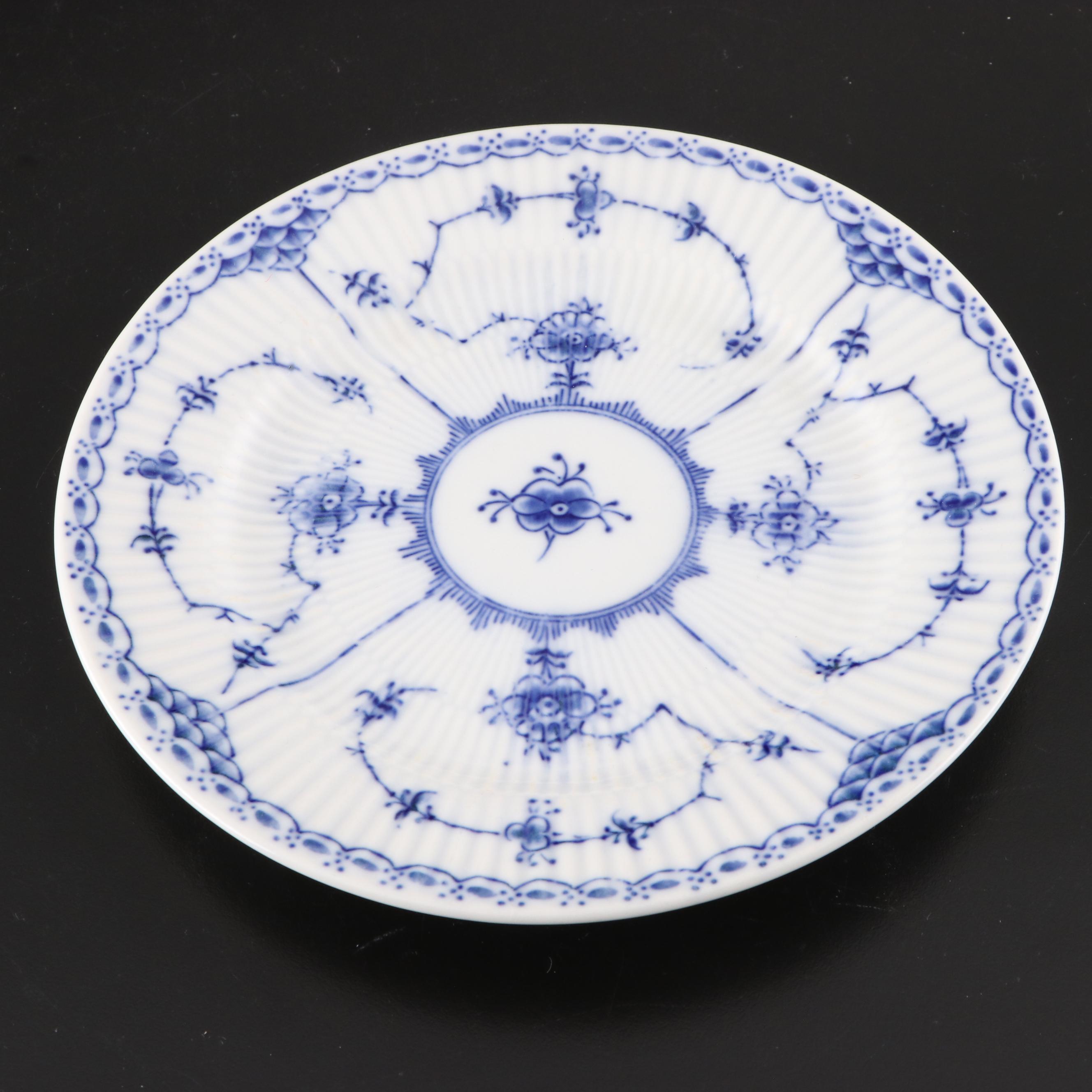 Royal Copenhagen "Blue Fluted" Porcelain Dinnerware and Coffee Service