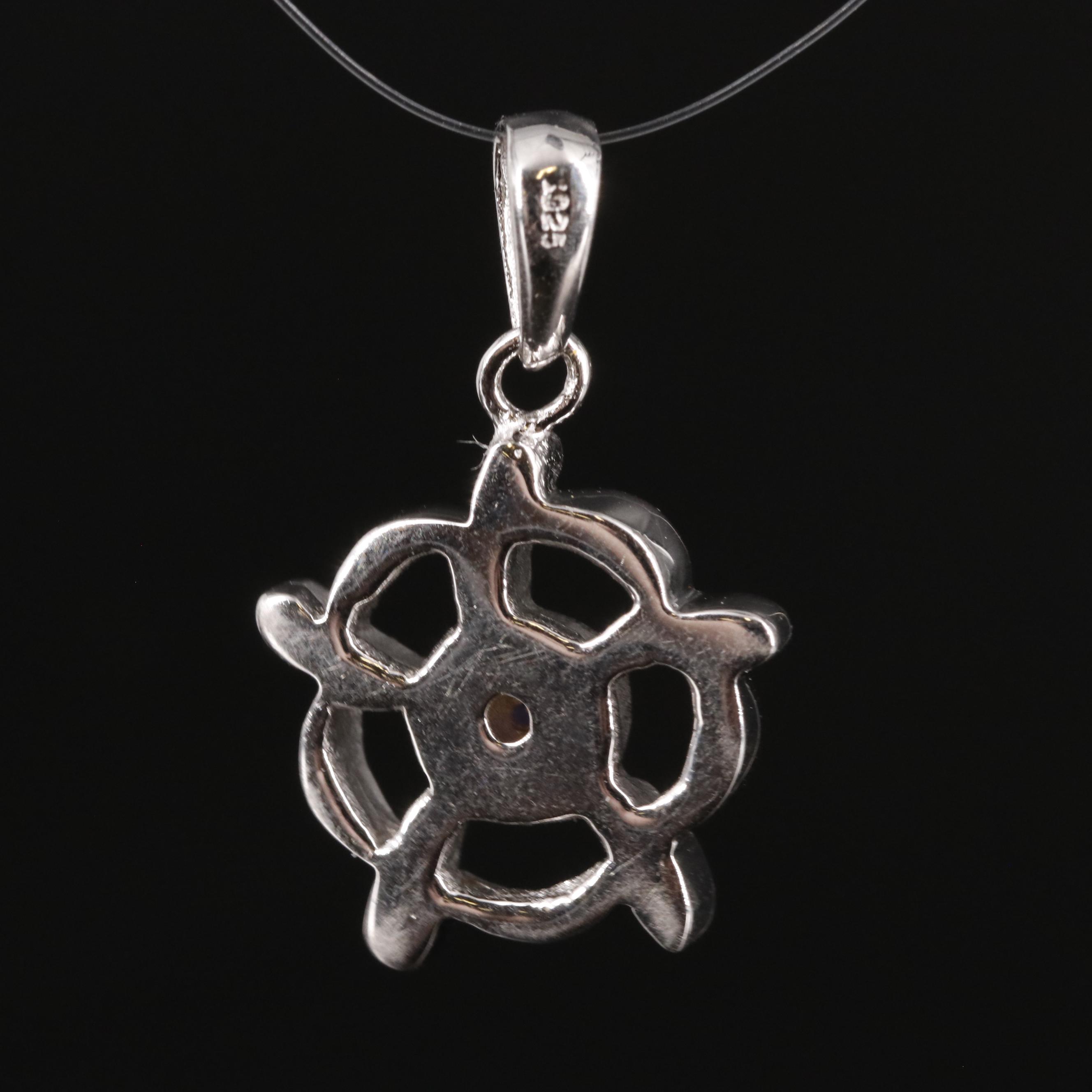 Sterling Amethyst Pendant