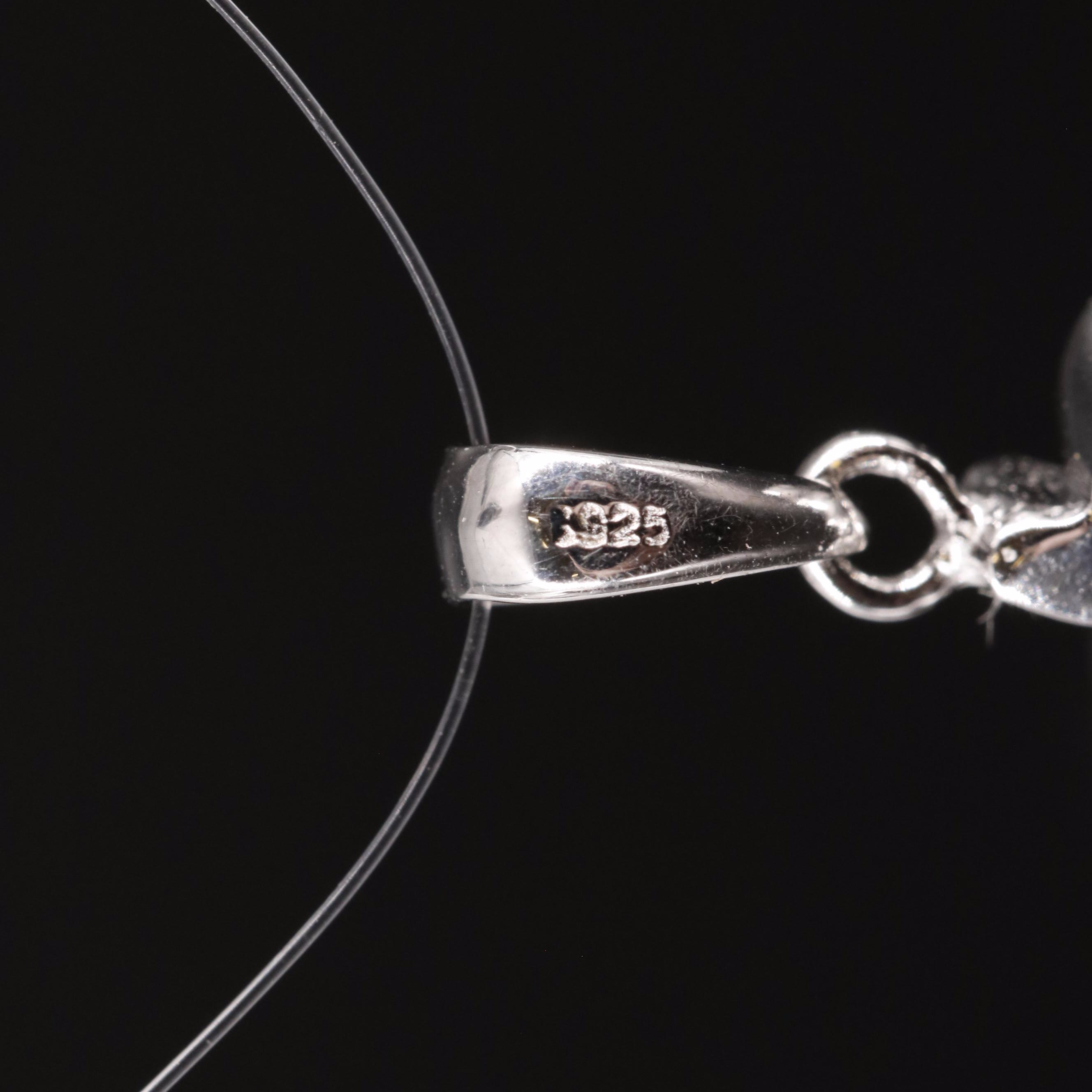 Sterling Amethyst Pendant