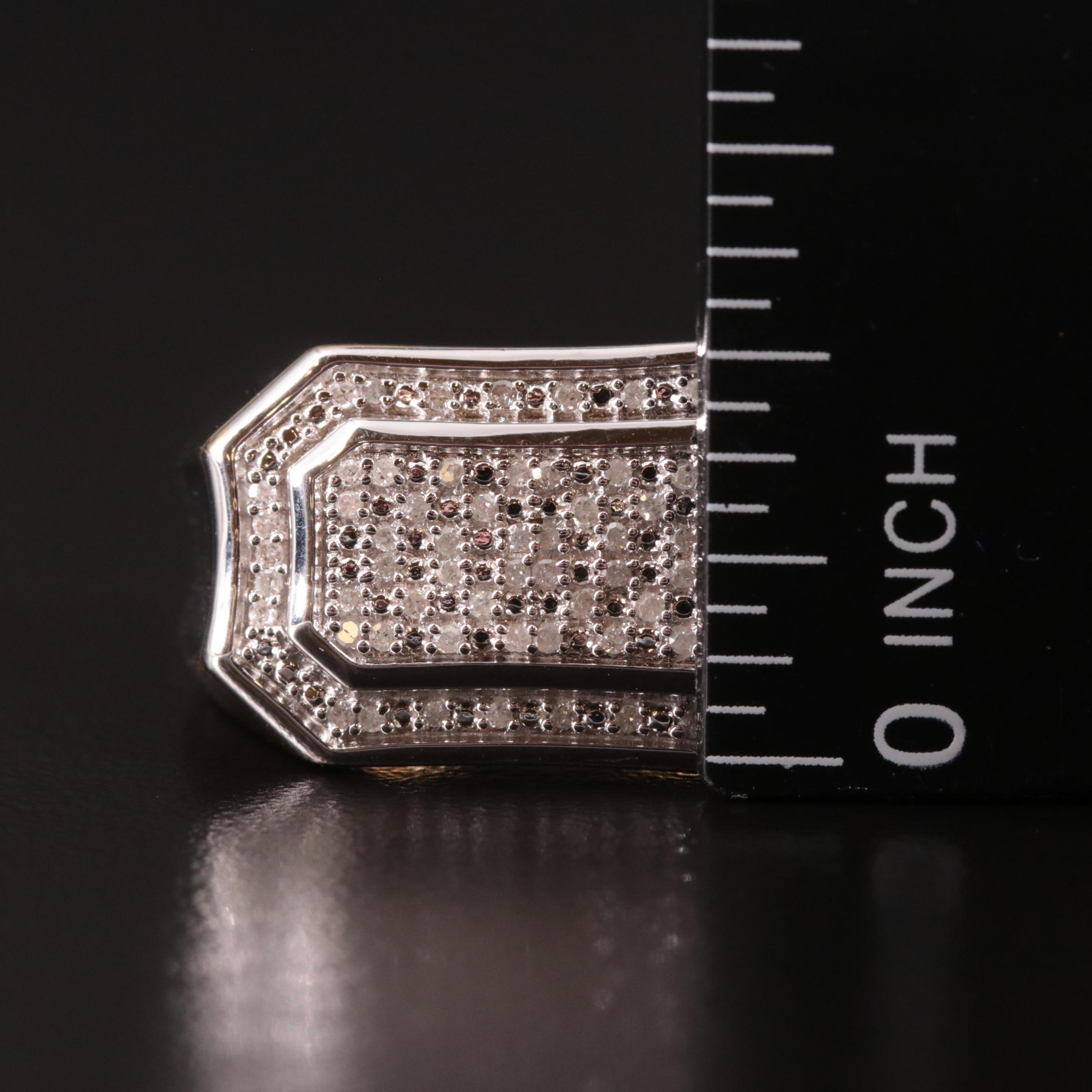 Sterling Diamond Ring