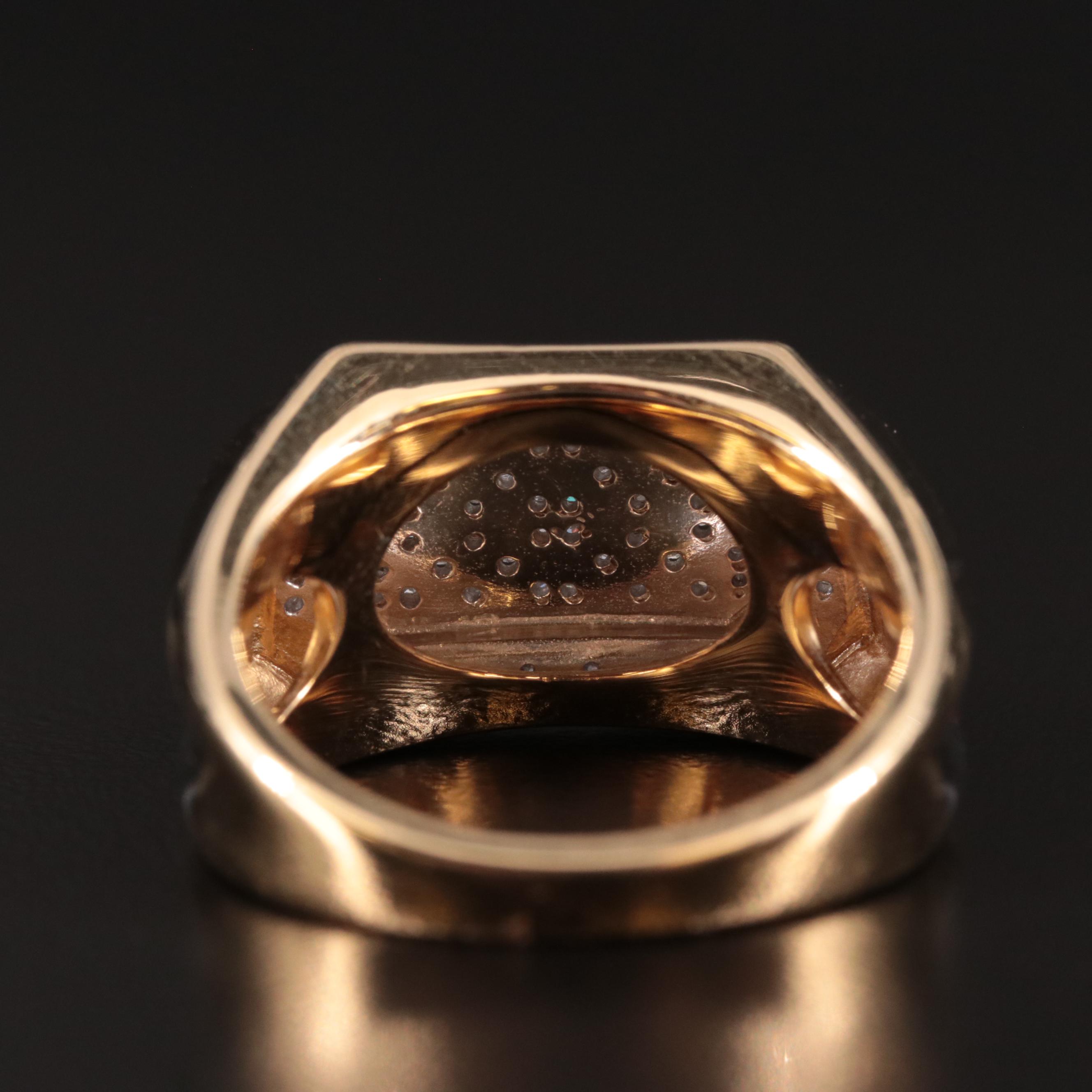 Sterling Diamond Ring