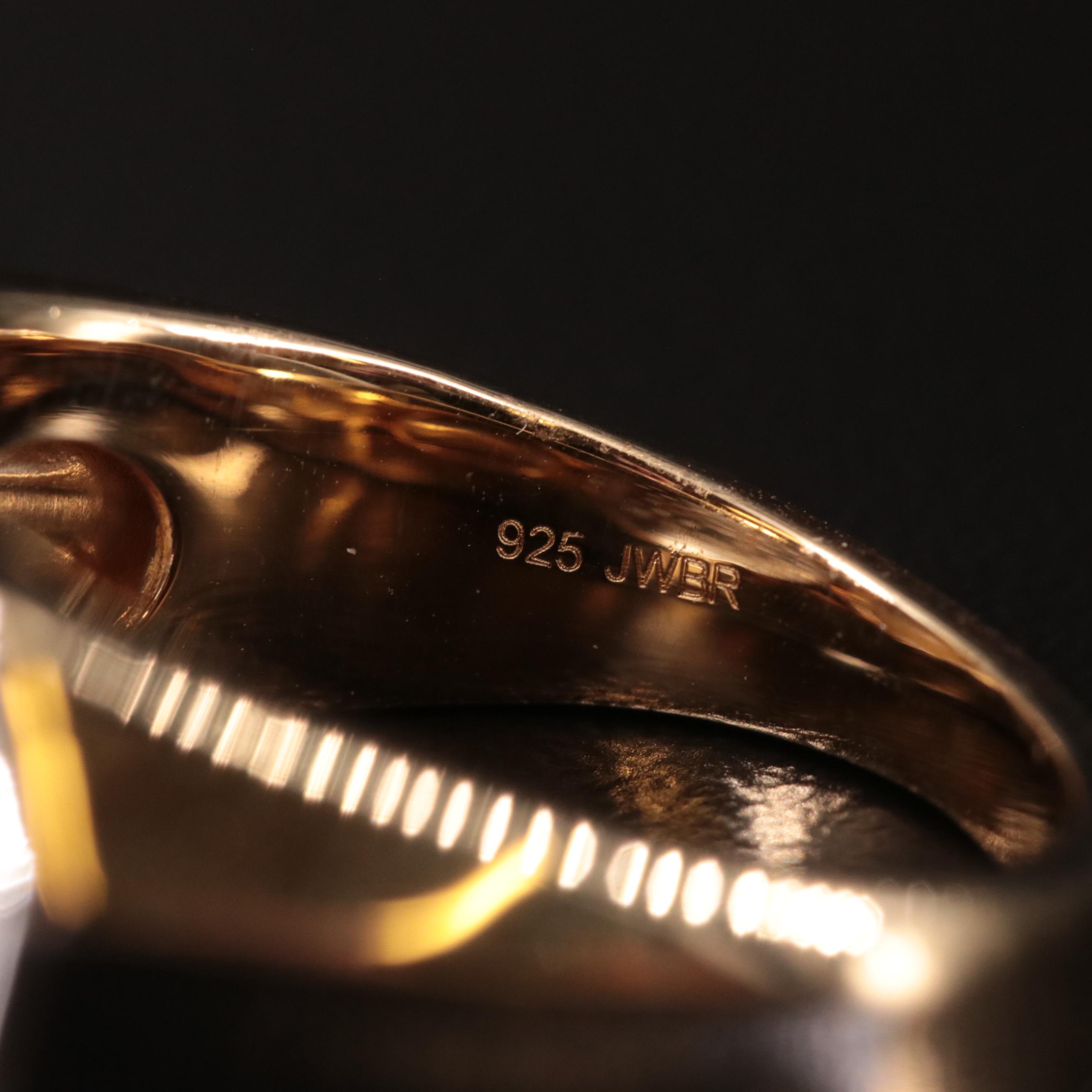 Sterling Diamond Ring