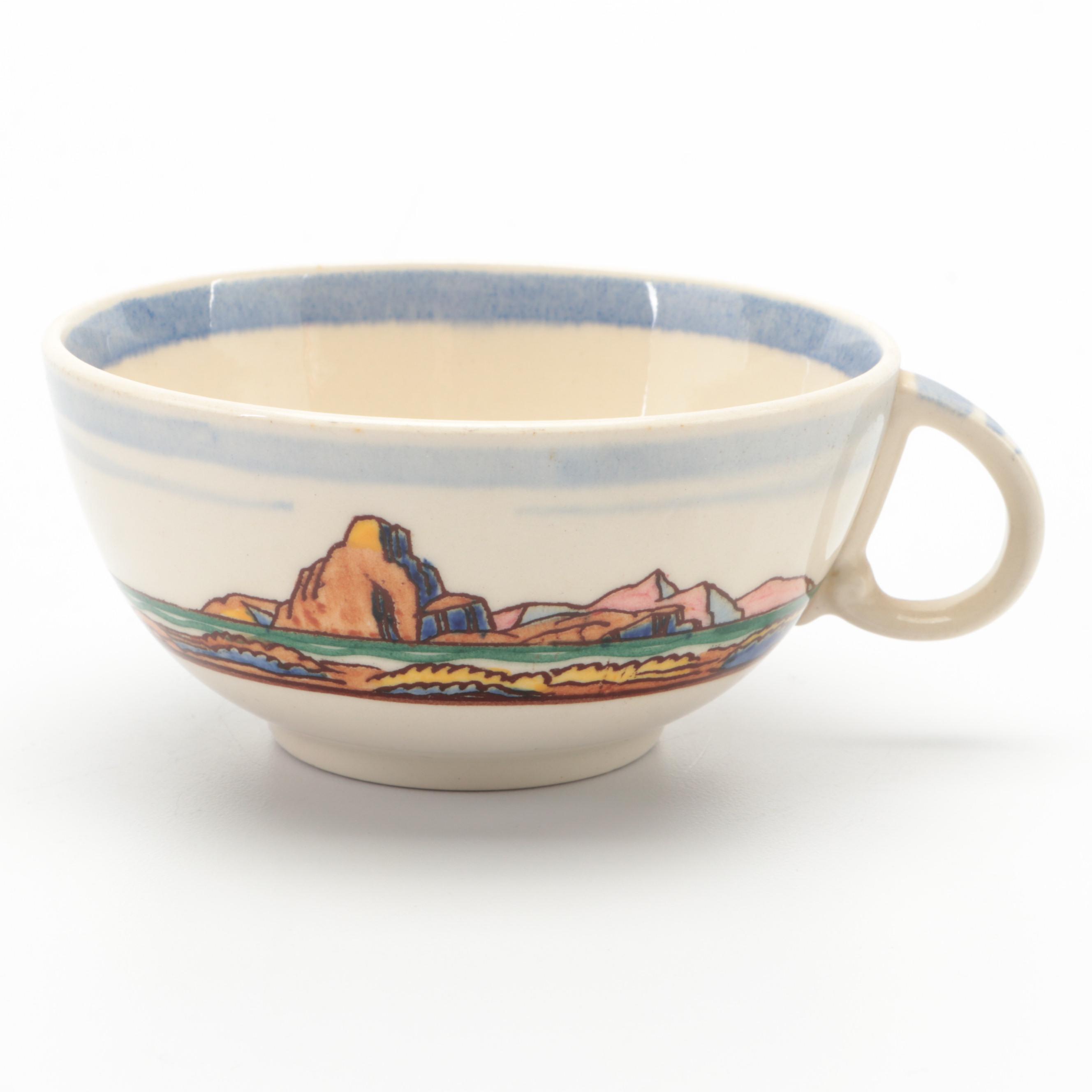 Rockwell Kent for Vernon Kilns "Salamina" Dinnerware, Mid-20th Century