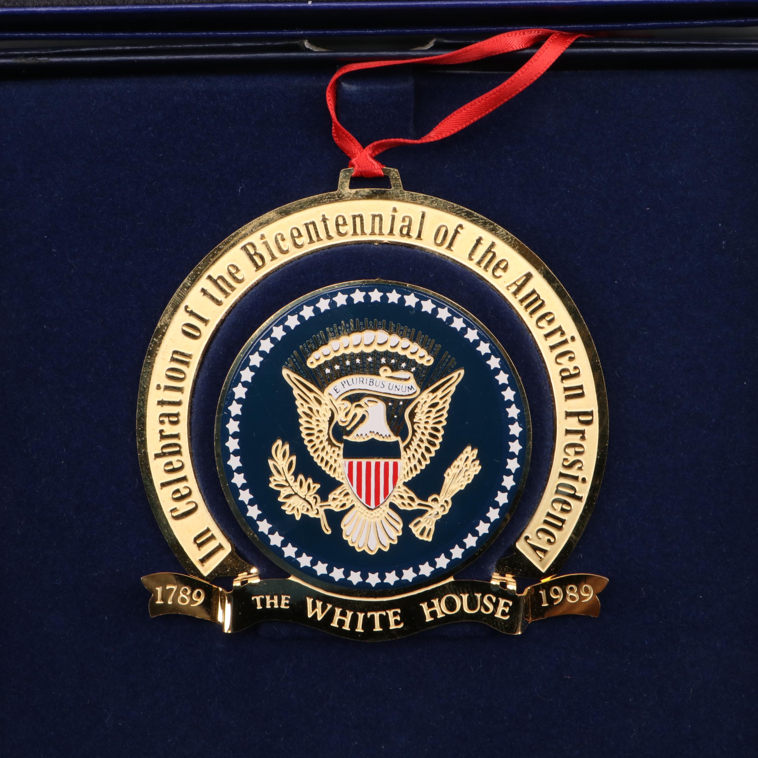 White House Historical Association Christmas and More Ornaments, 1989-2019