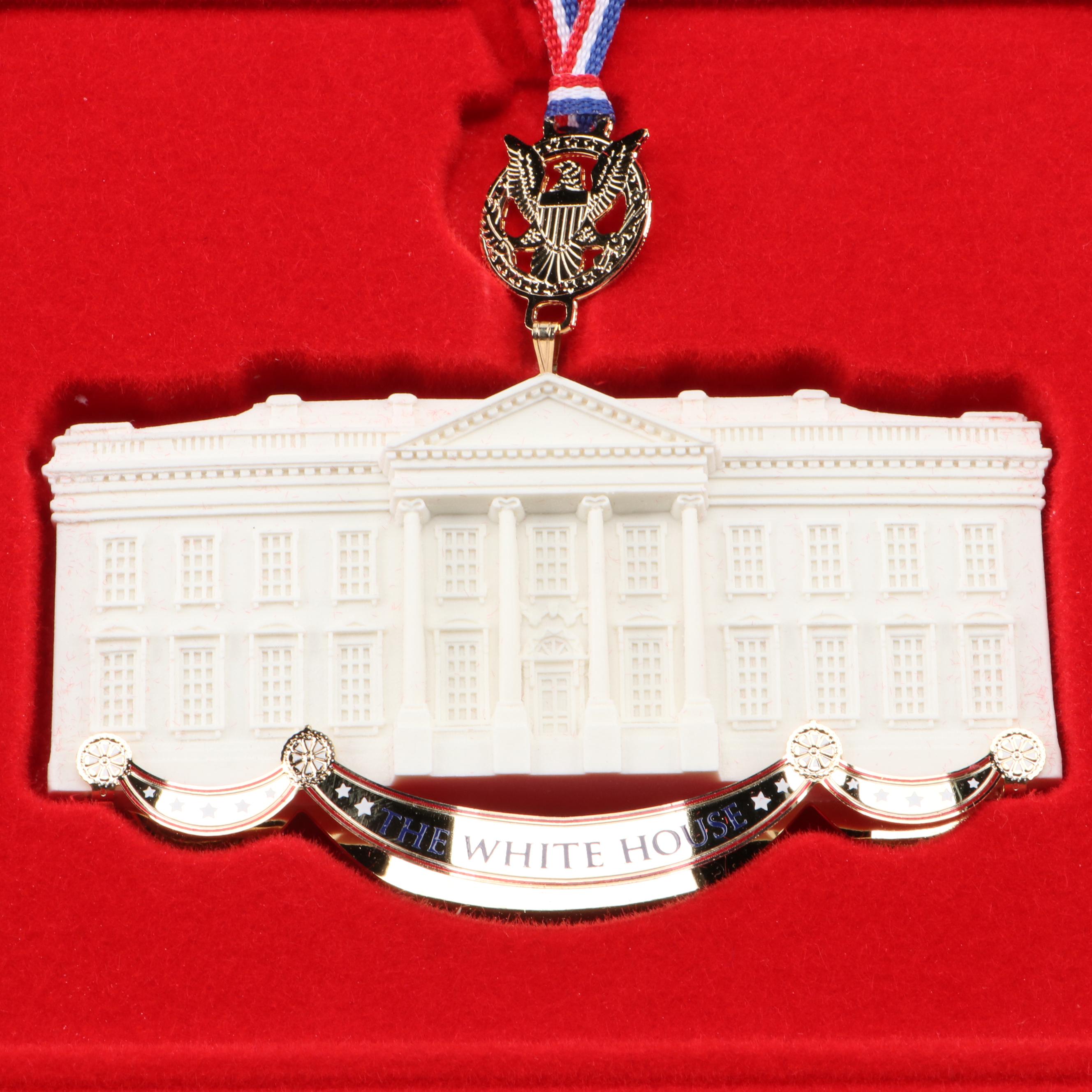 White House Historical Association Christmas and More Ornaments, 1989-2019