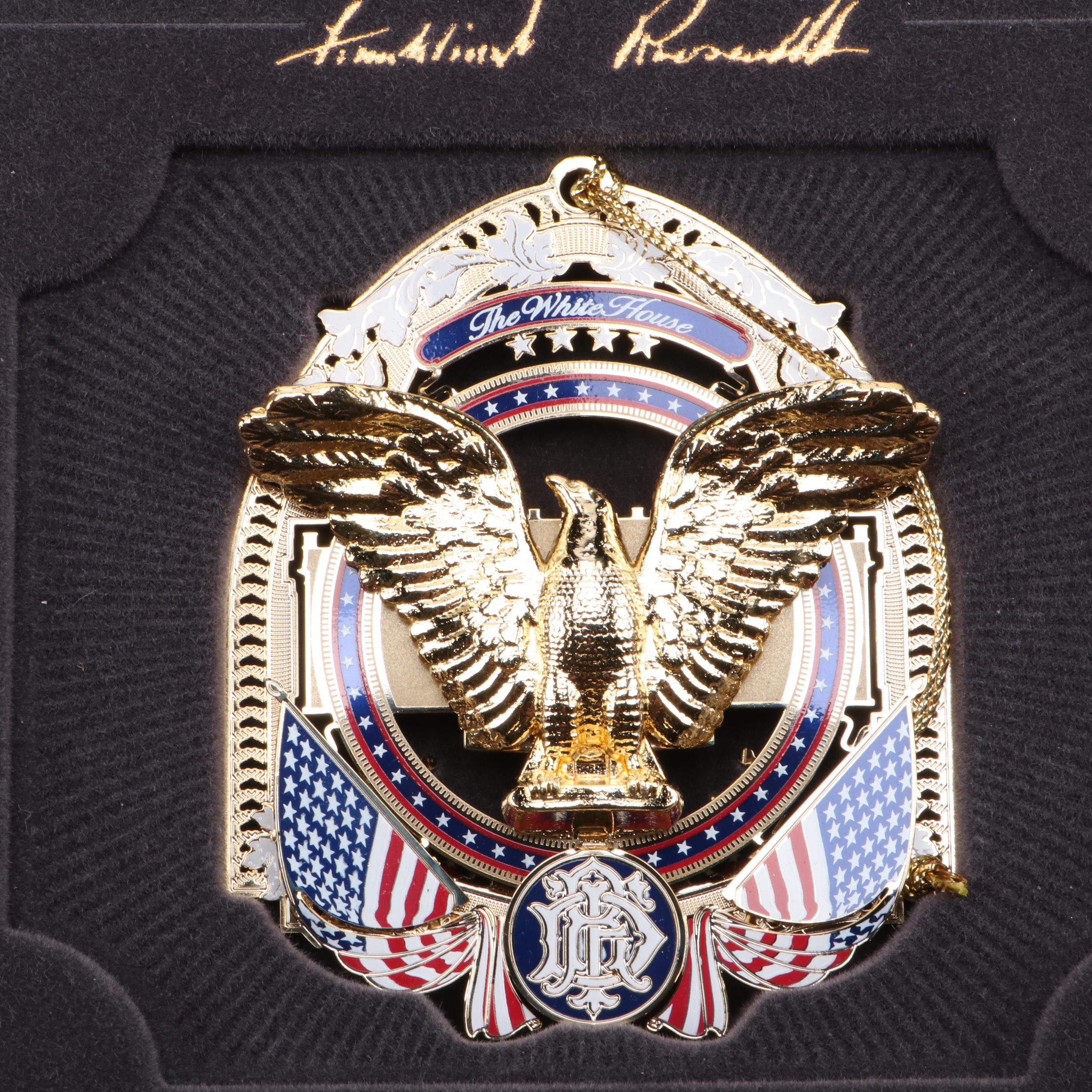 White House Historical Association Christmas and More Ornaments, 1989-2019