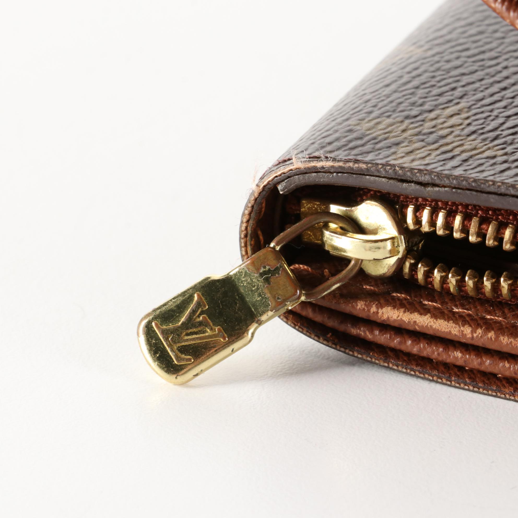 Louis Vuitton Porte Monnaie Tresor Wallet in Monogram Canvas