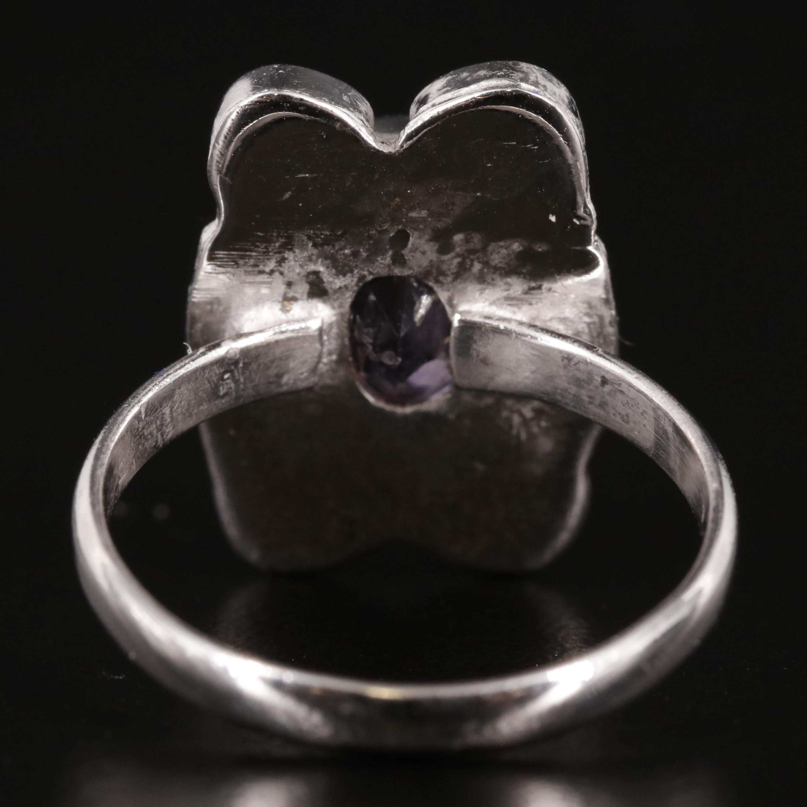 Sterling Amethyst Ring