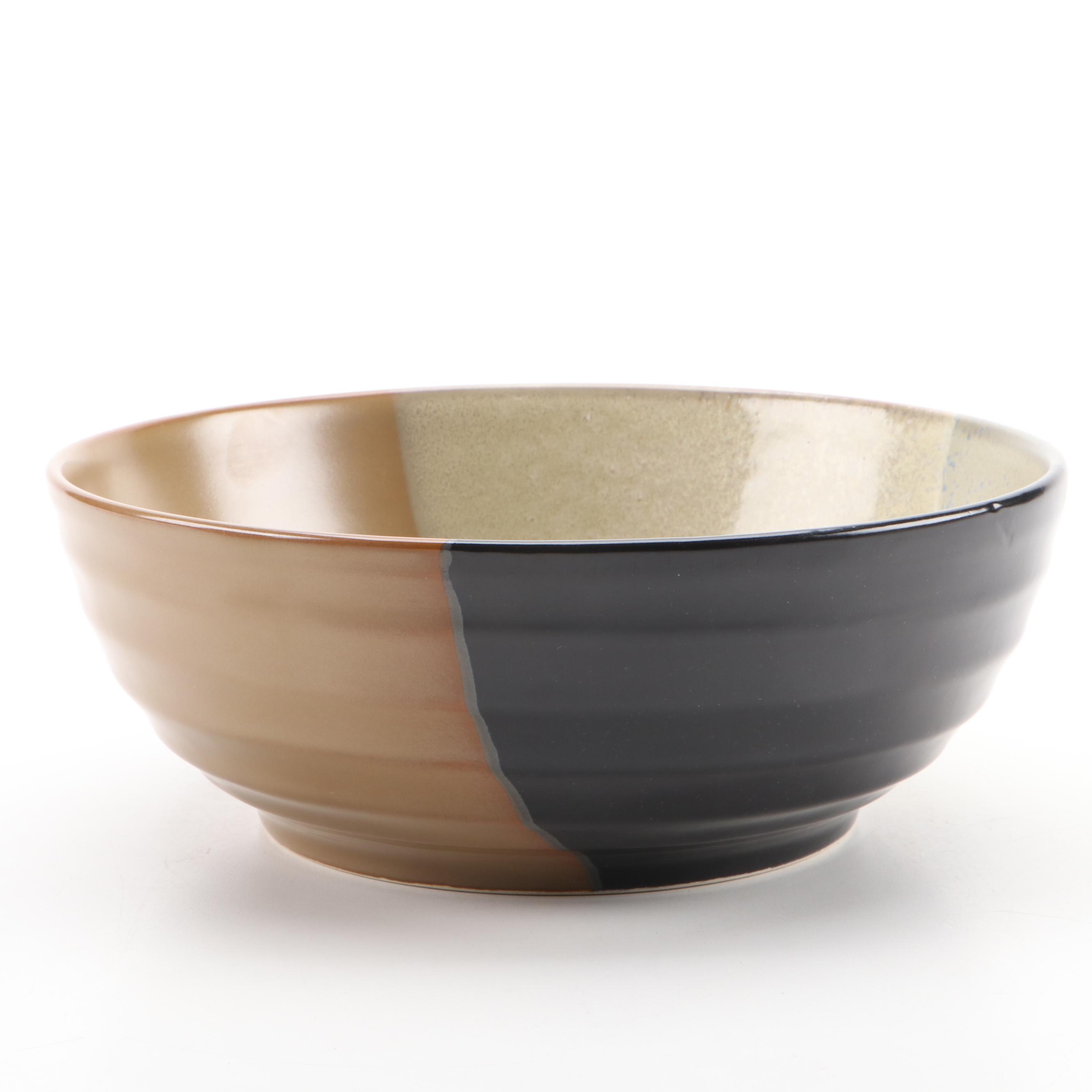 Sango "Gold Dust Black" Earthenware Dinnerware, 2004-2009