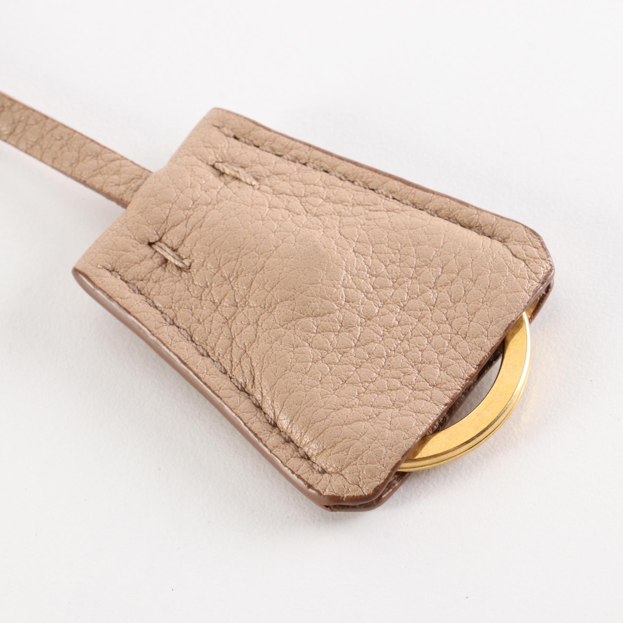 Prada Open Tote in Vitello Daino Leather