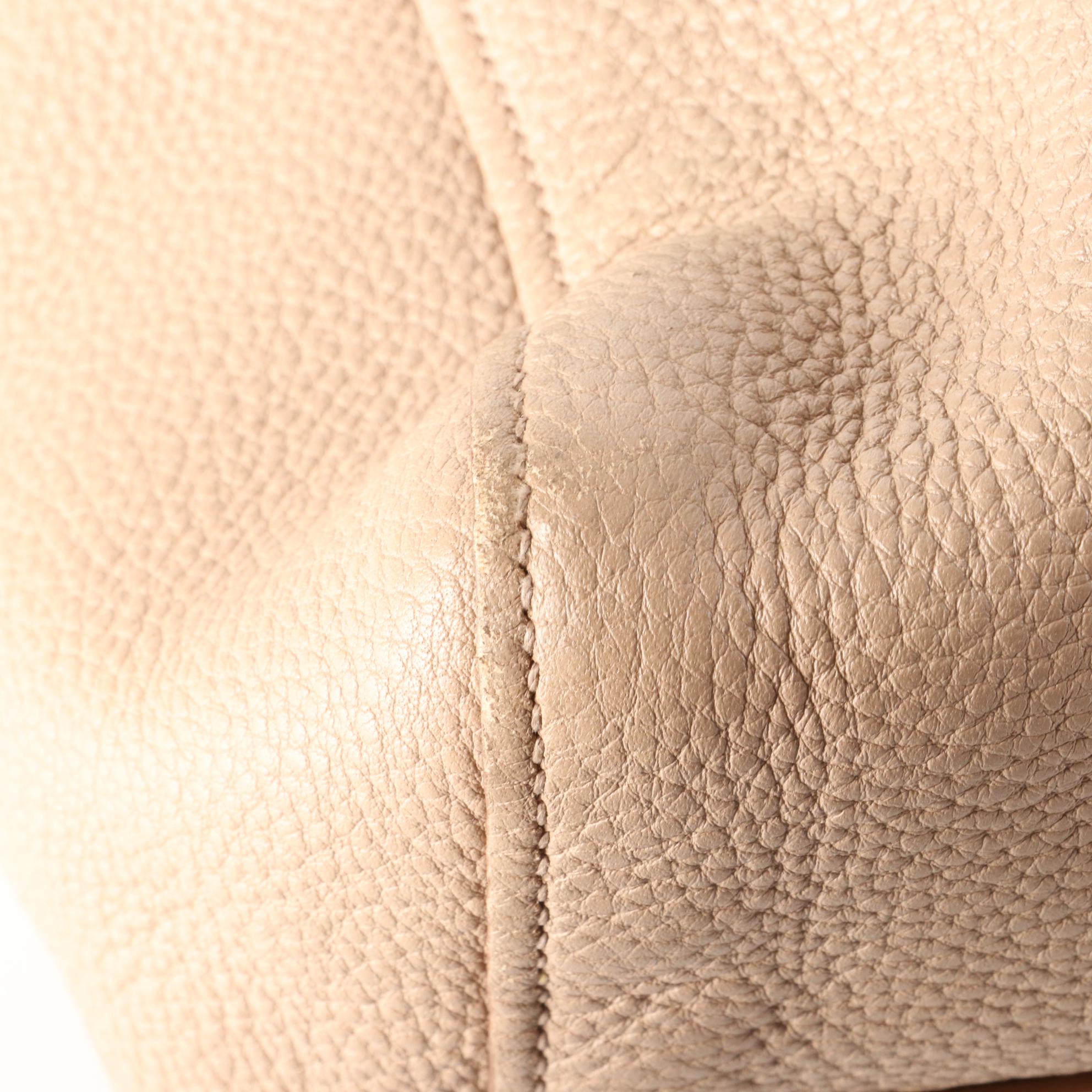 Prada Open Tote in Vitello Daino Leather