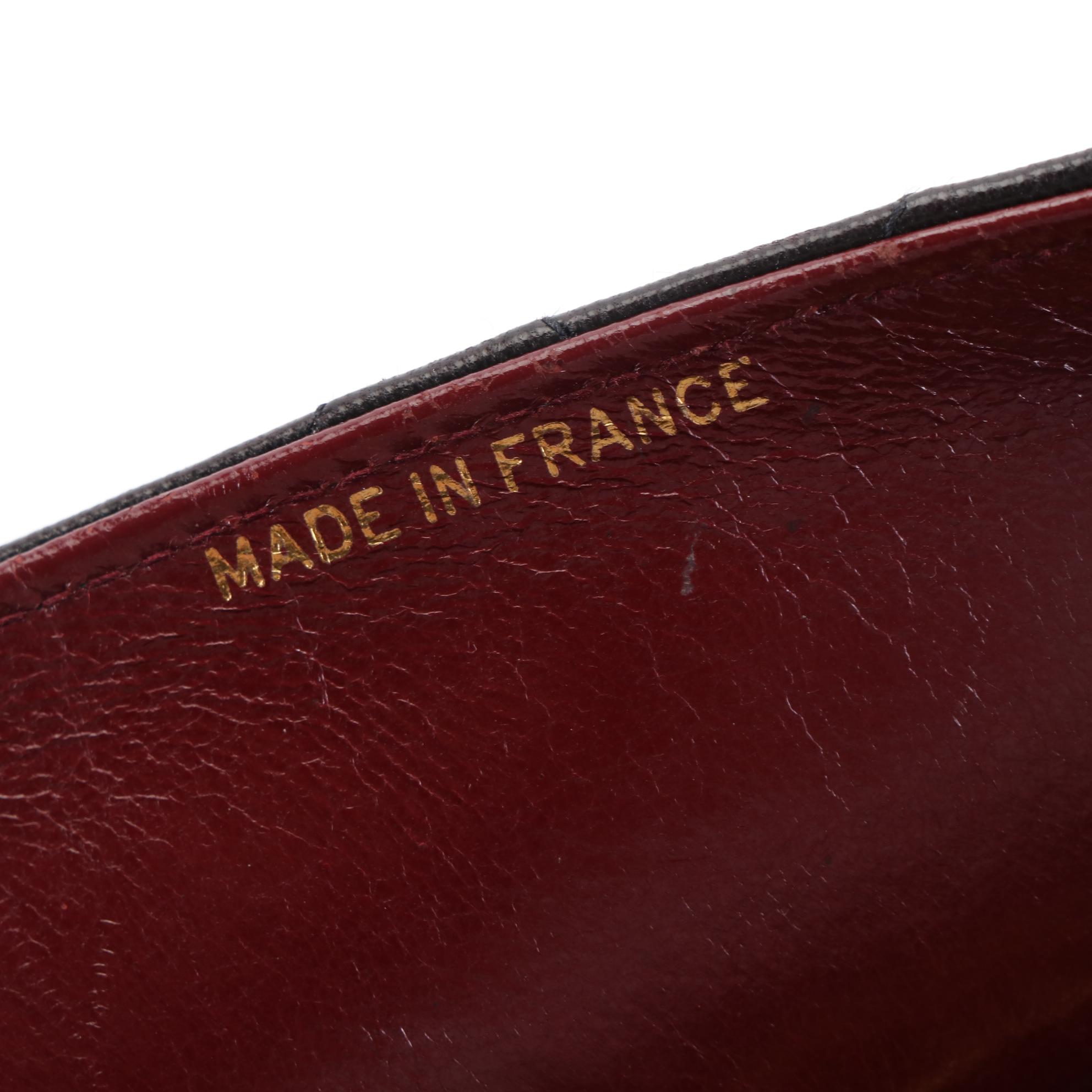 Chanel Flap Chain Strap Bag in Matelassé Lambskin Leather