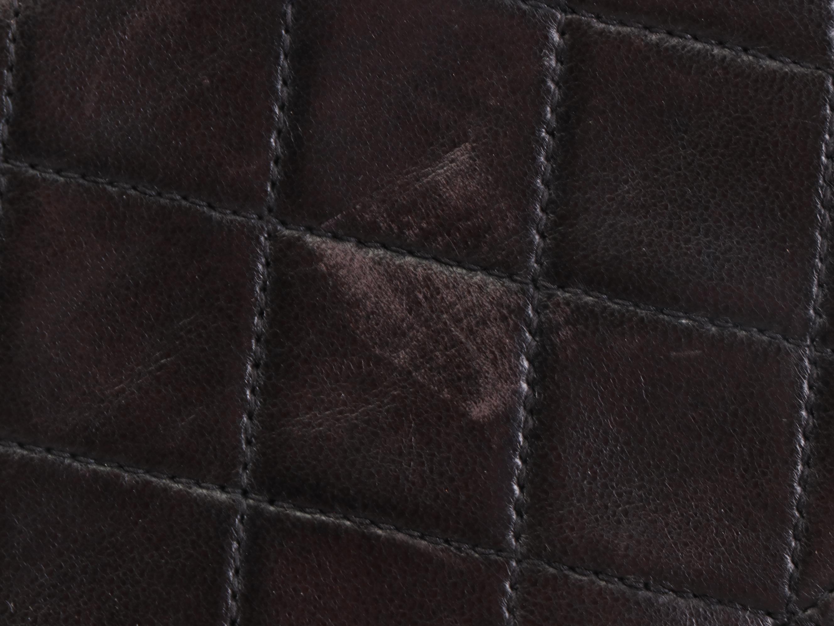 Chanel Flap Chain Strap Bag in Matelassé Lambskin Leather