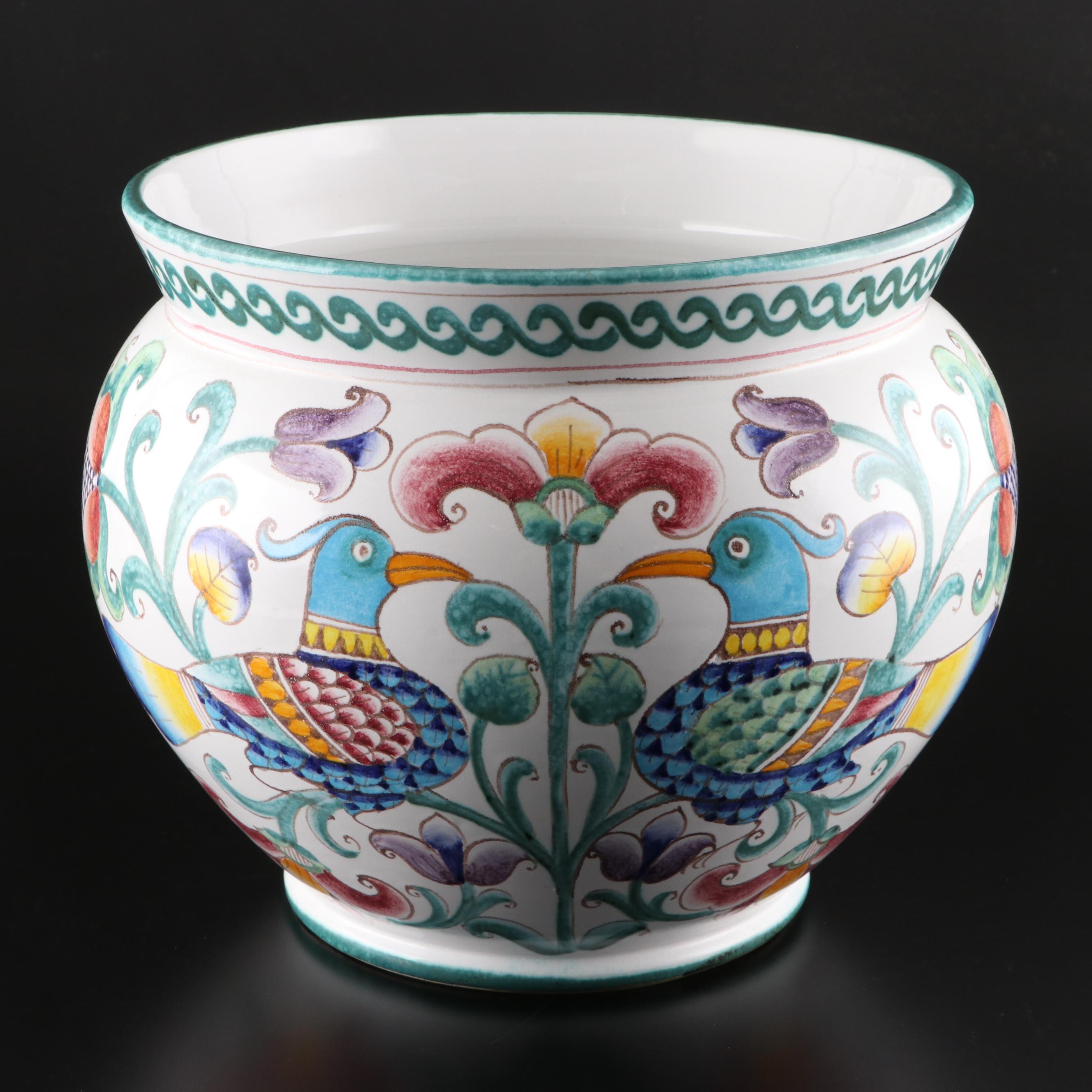 Baudiuelli Italian Earthenware Planter