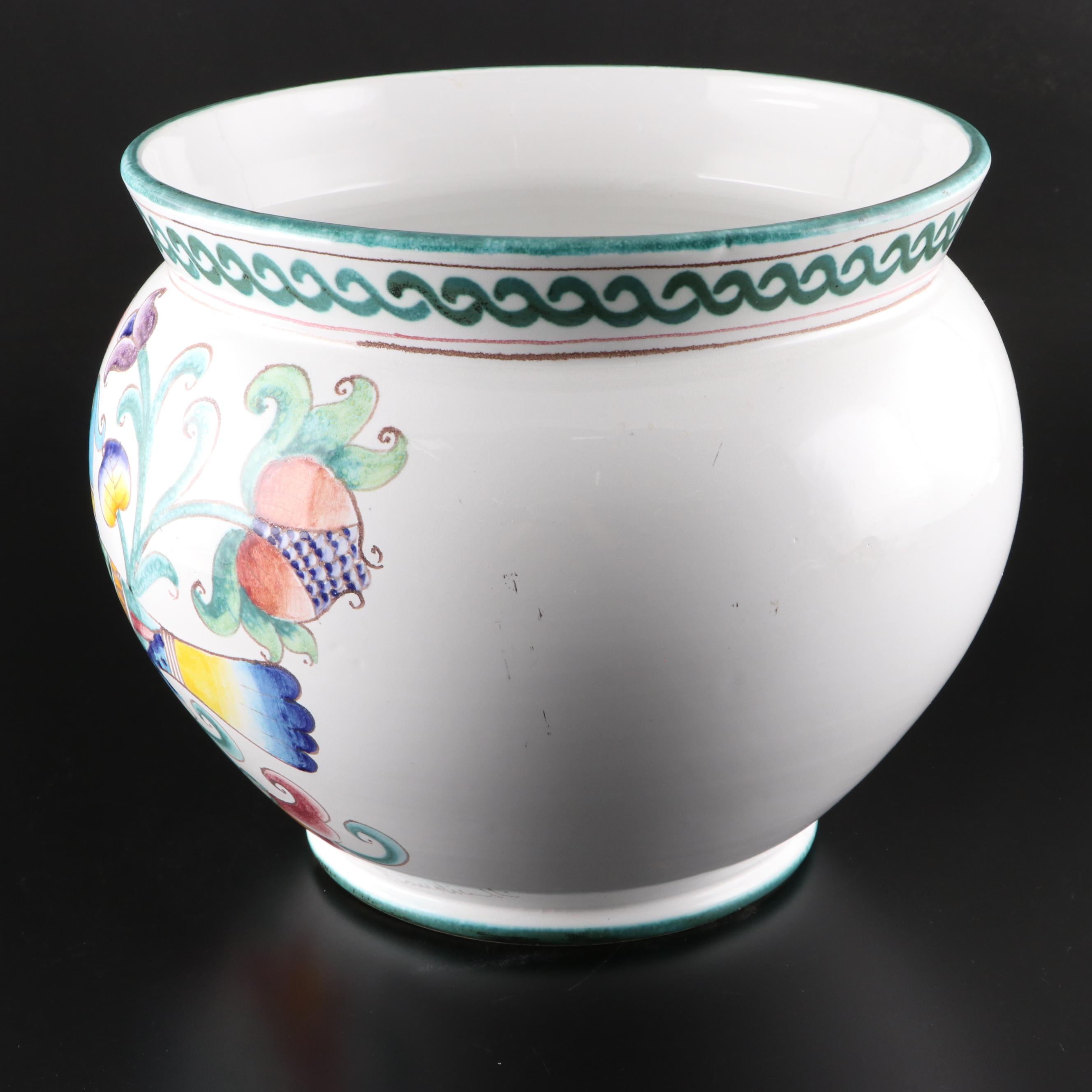 Baudiuelli Italian Earthenware Planter