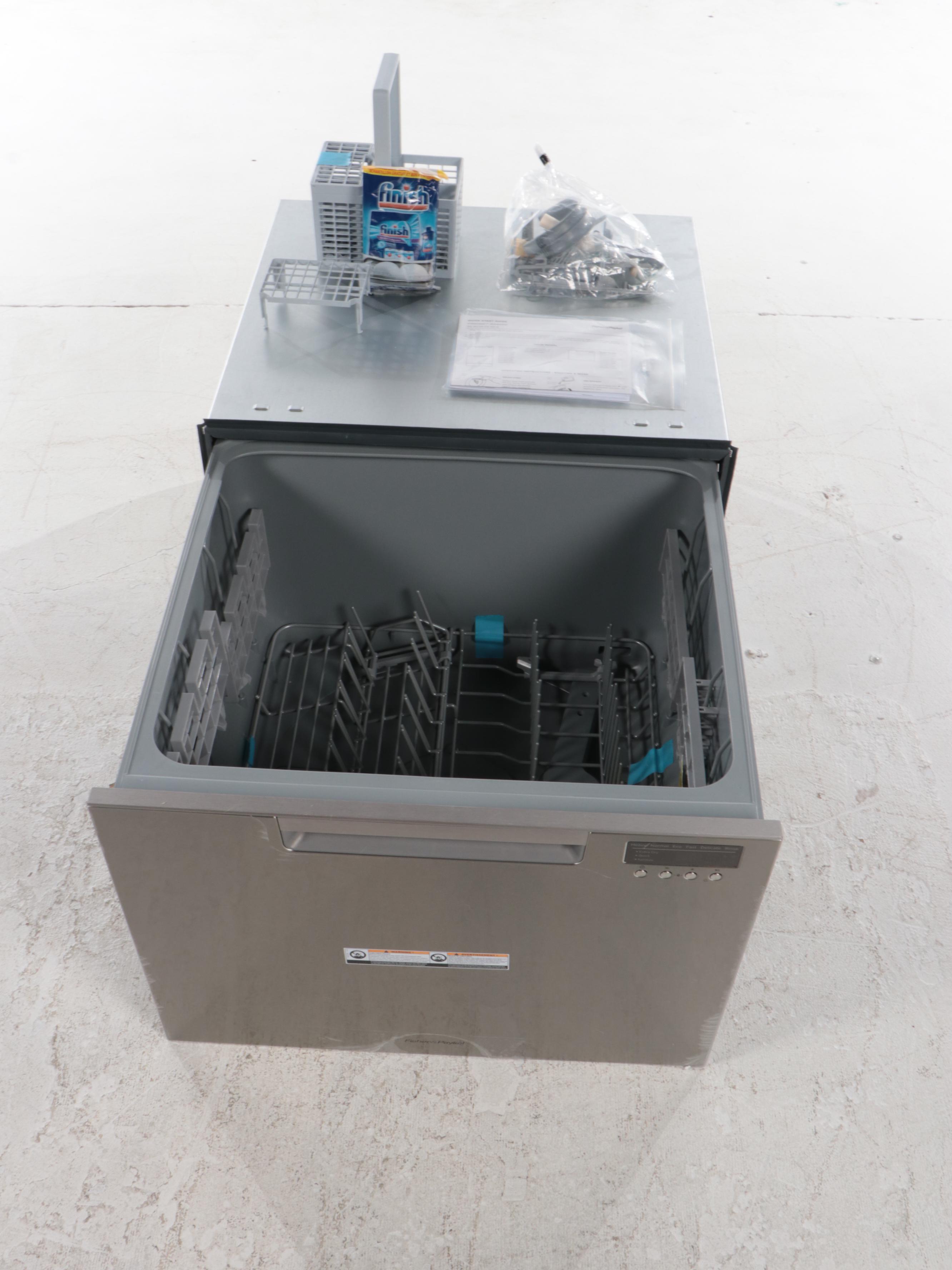 Fisher & Paykel Stainless Steel 24" Front Control Built-In Dishwasher