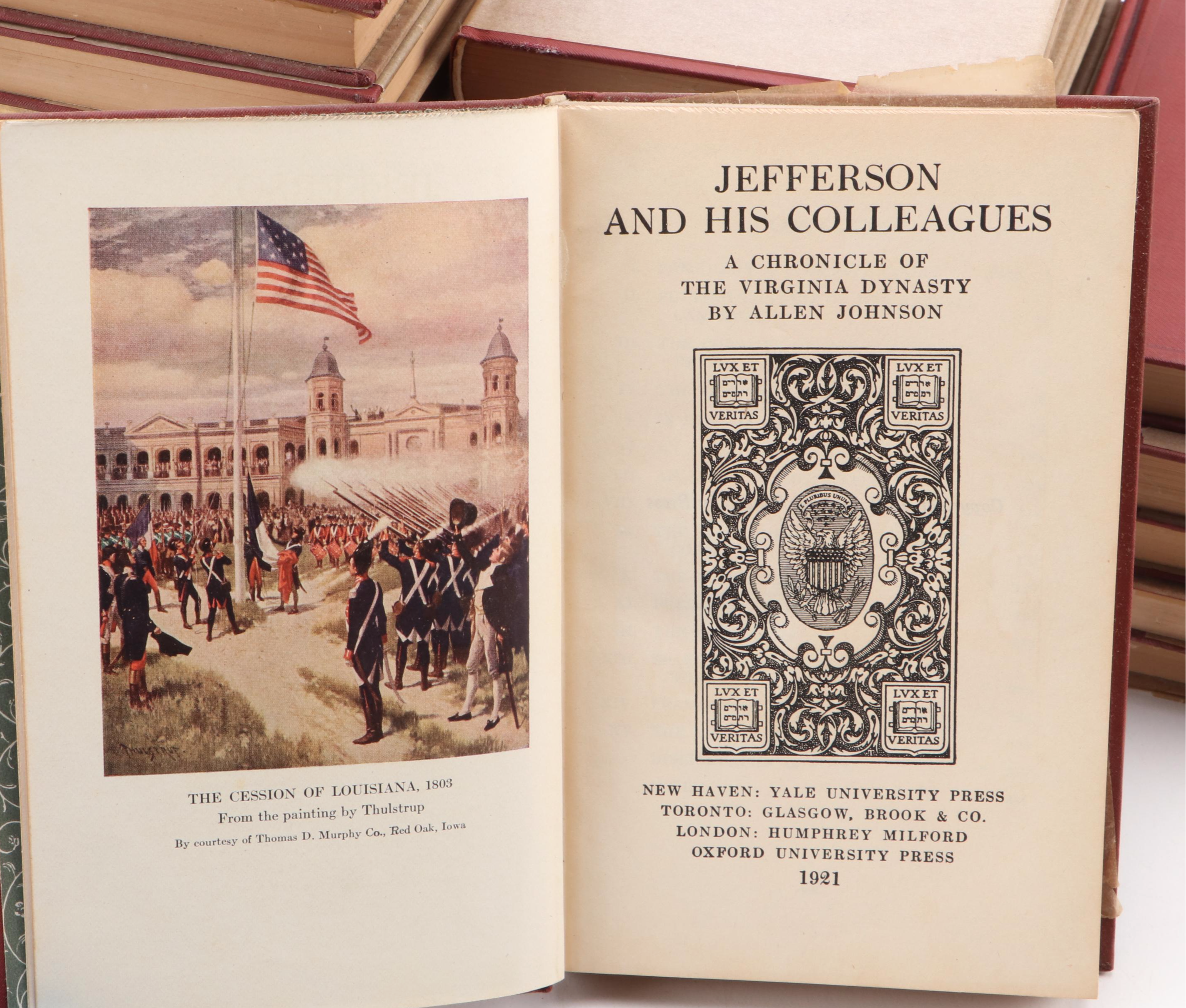 "The Chronicles of America" Edited by Allen Johnson Complete Set