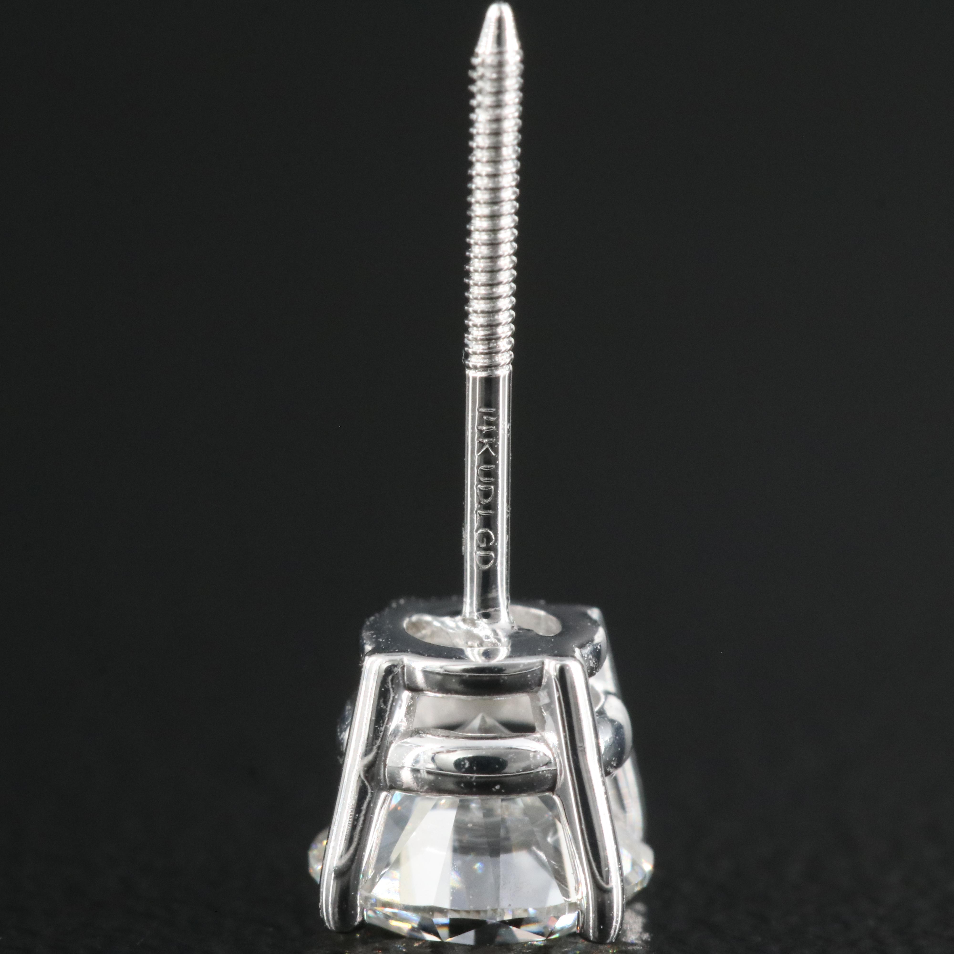 14K 0.96 CTW Lab Grown Diamond Stud Earrings