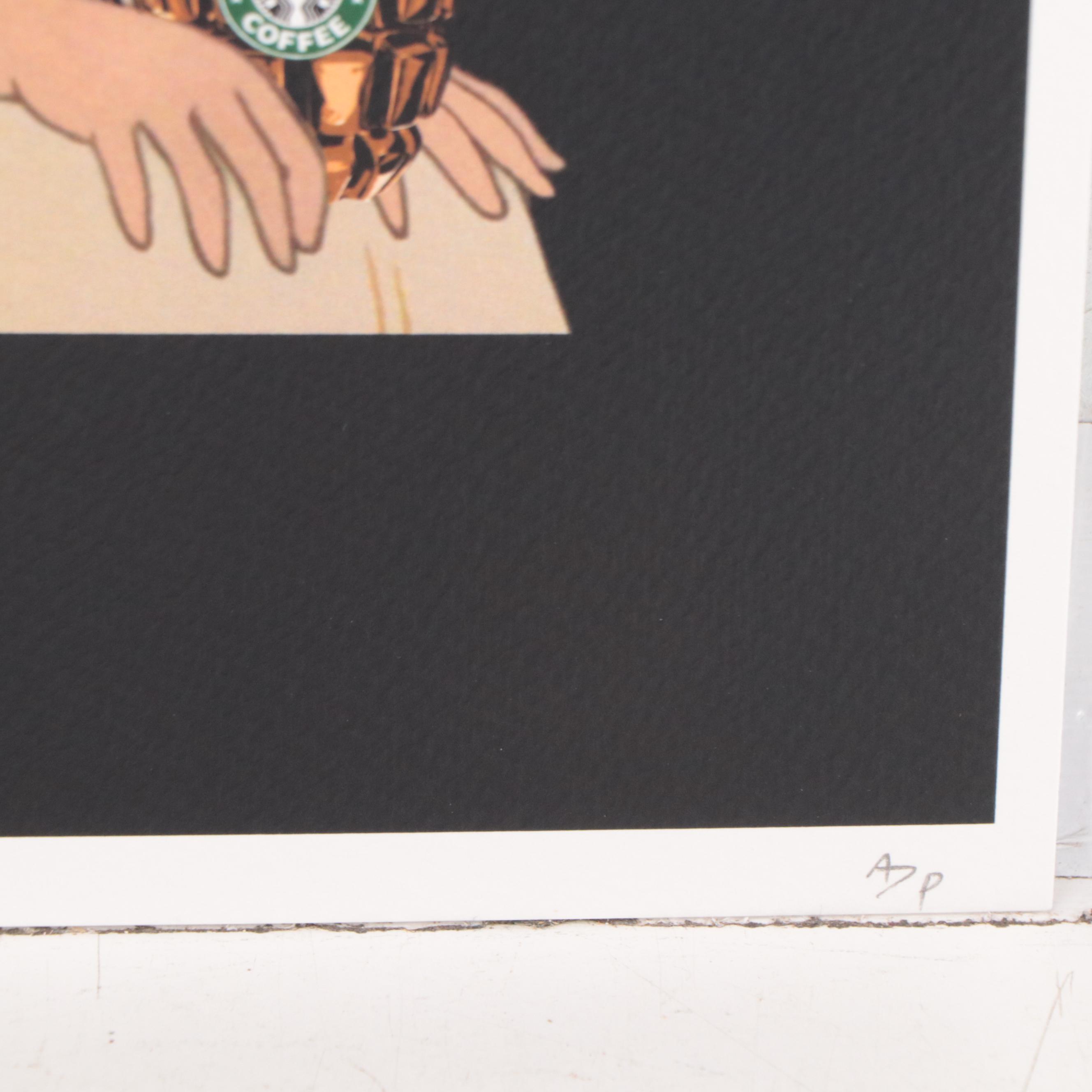 Death NYC Pop Art Graphic Print of Snow White, 2019