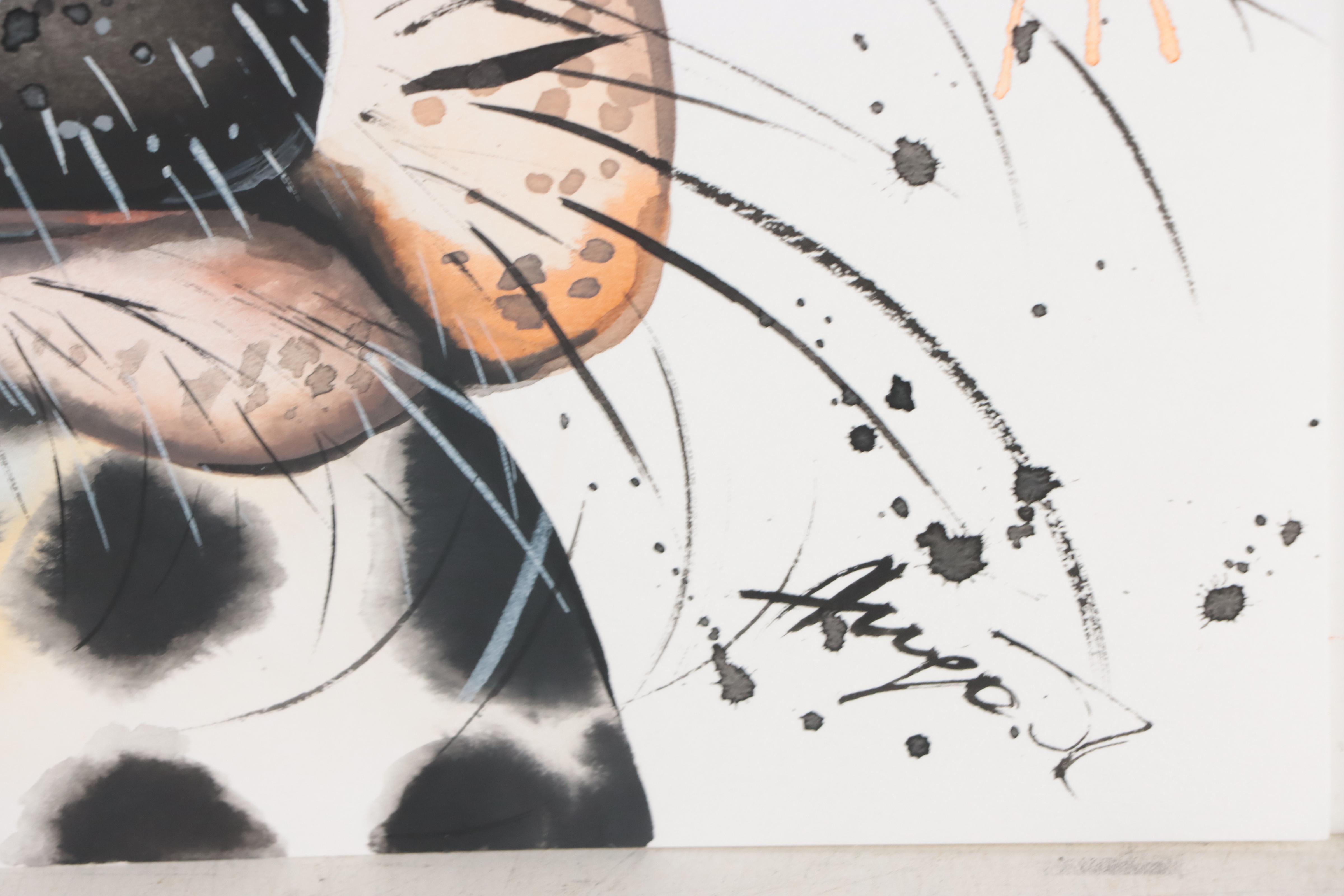 Anne Gorywine Watercolor Painting of Cow, 2022