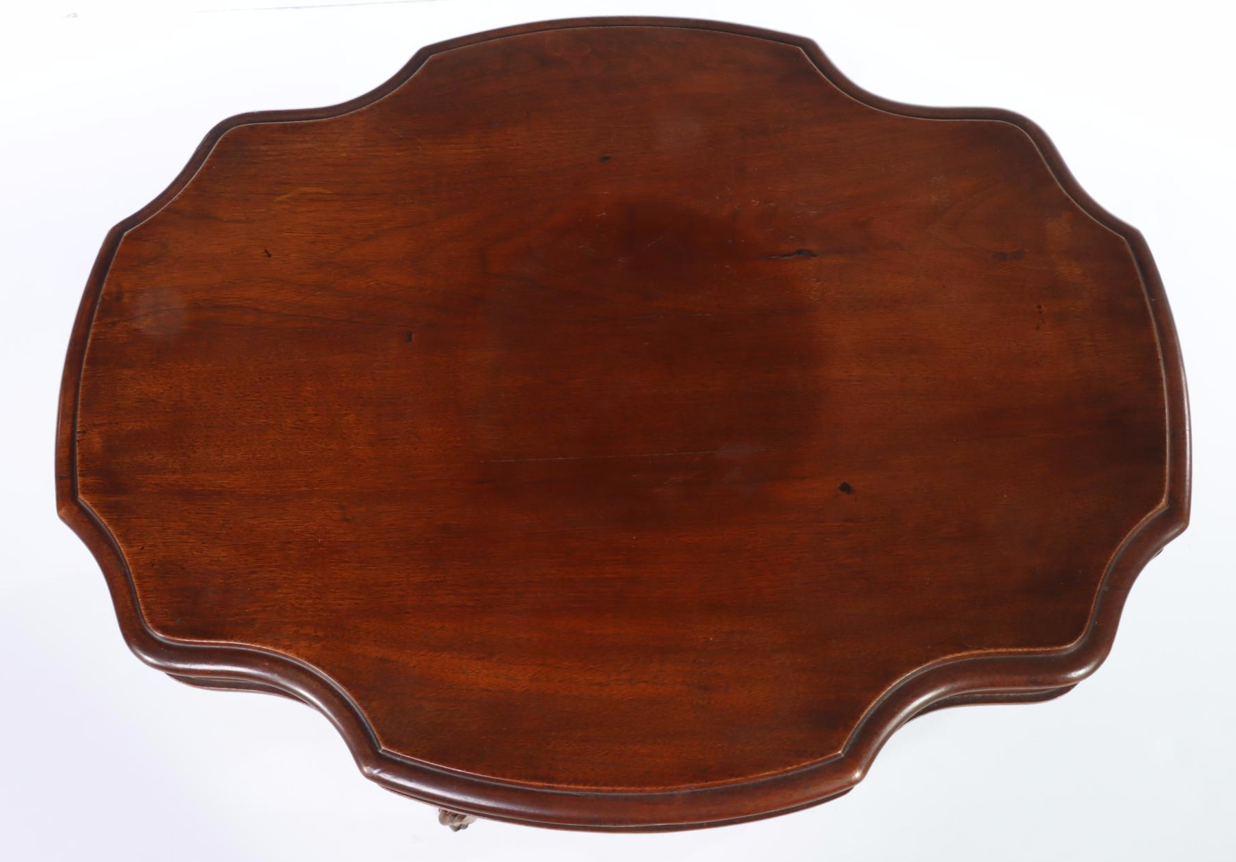 Victorian Walnut Side Table, Late 19th Century