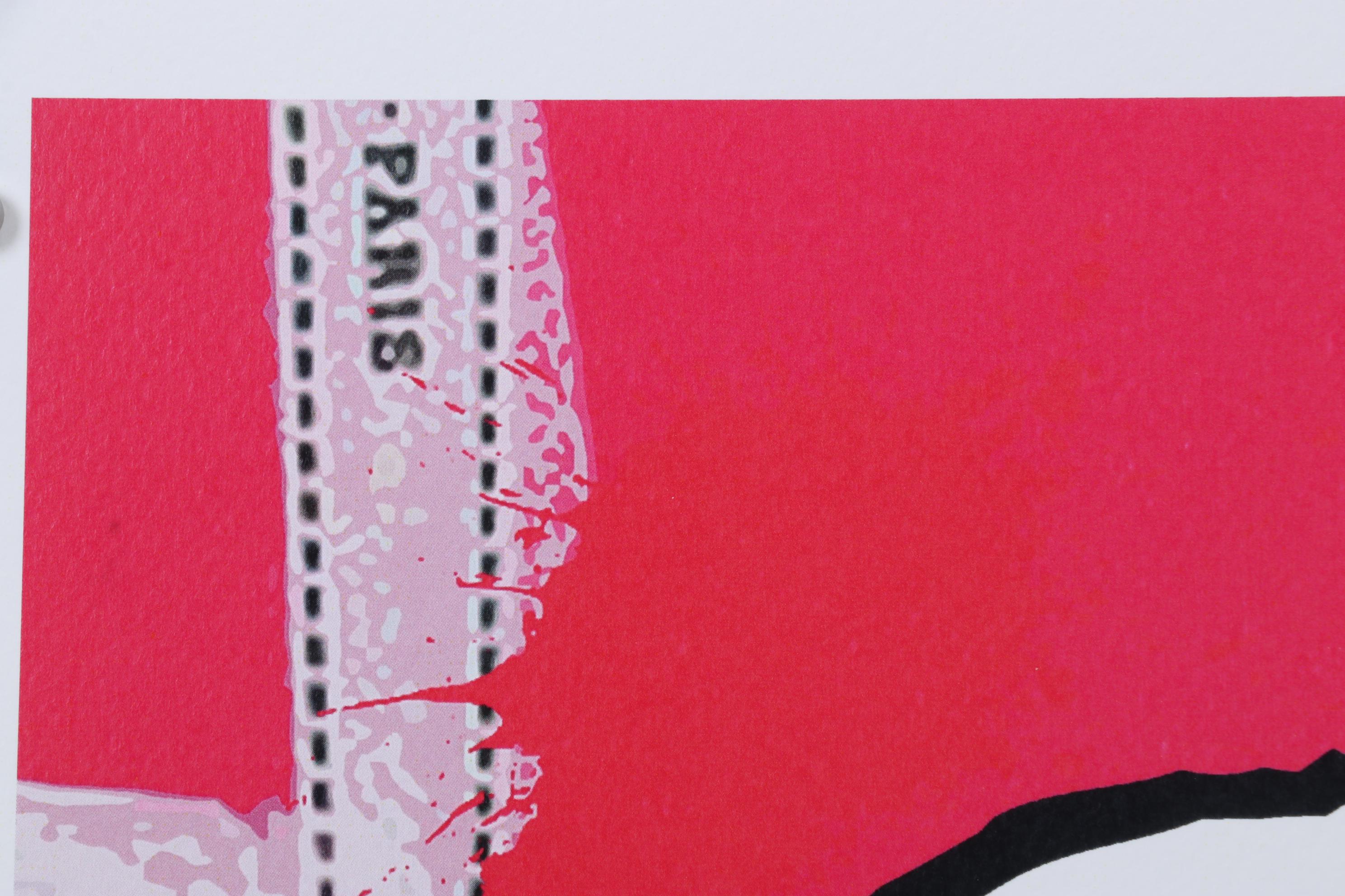 Death NYC Digital Pop Art Print on Paper "Supreme Snoopy / Hermes," 2020