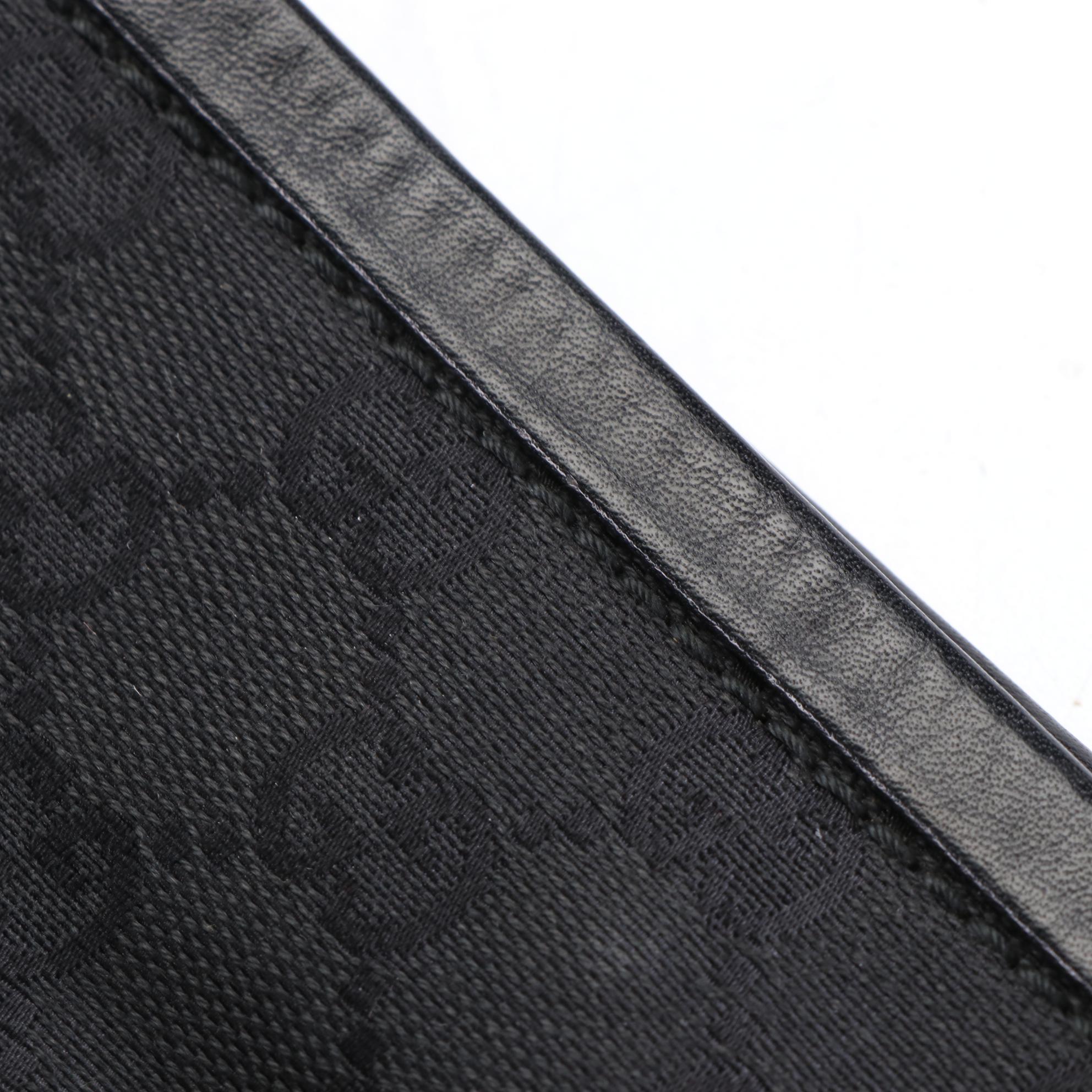 Gucci Bucket Bag in Black GG Canvas and Leather