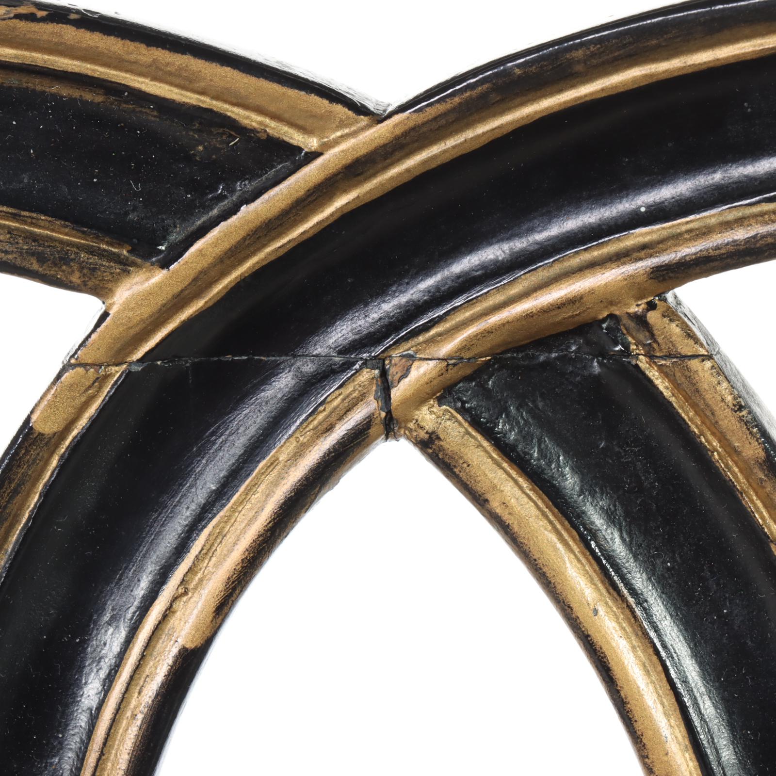 Louis XV Style Ebonized, Parcel-Gilt, and Custom-Upholstered Fauteuil