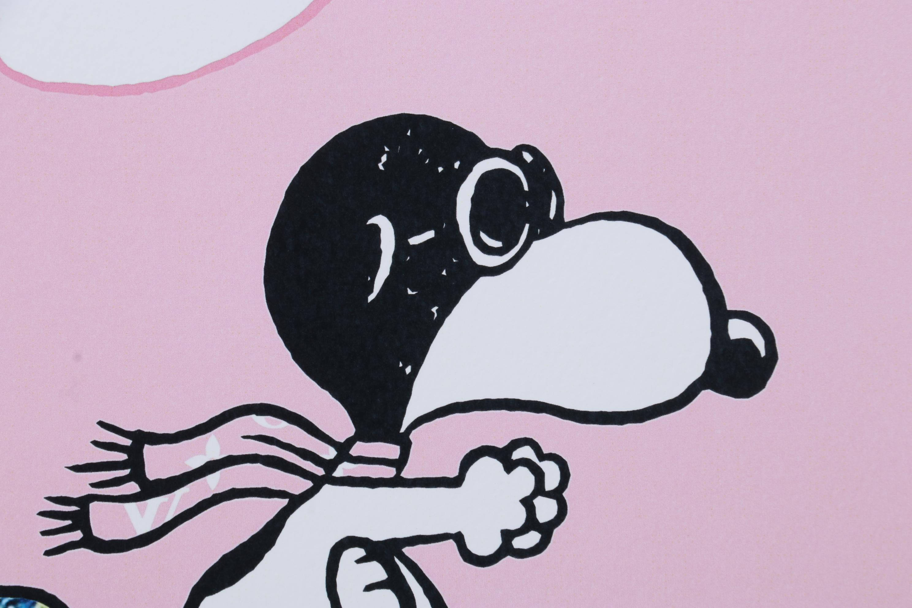 Death NYC Pop Art Graphic Print of Snoopy and the Red Baron