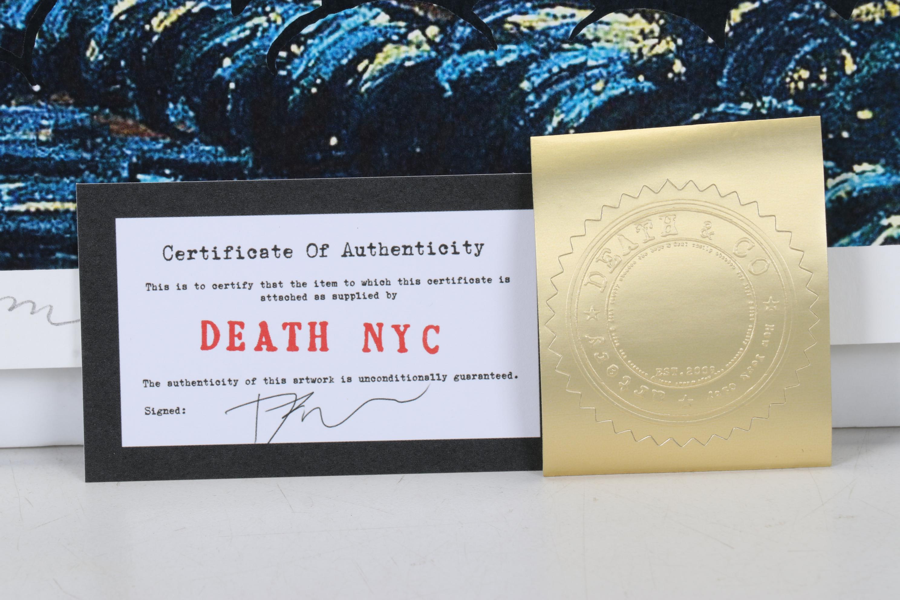 Death NYC Pop Art Graphic Print of Snoopy and the Red Baron