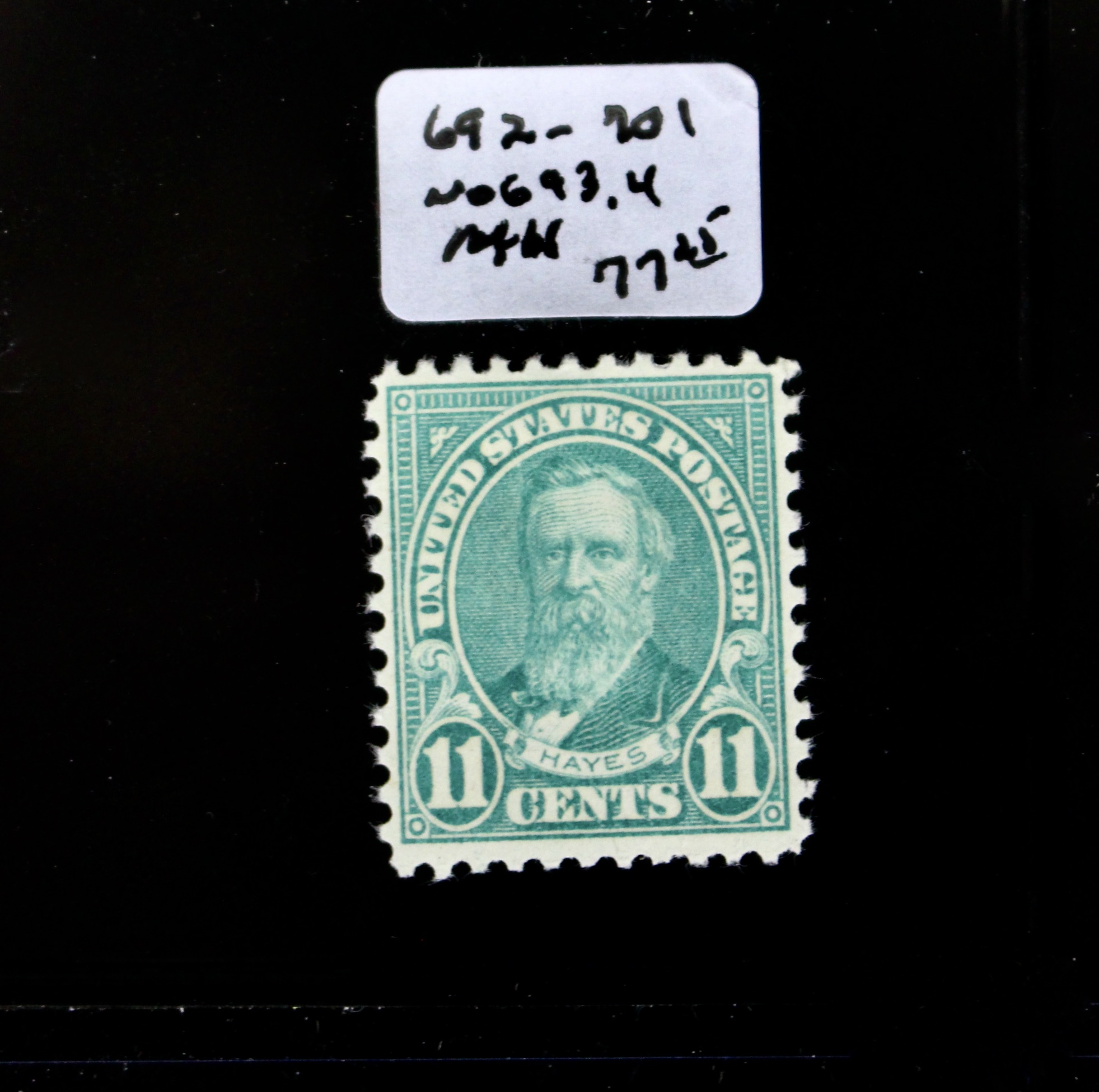 Thirty-Eight Different Mint Hinged U.S. Postage Stamps