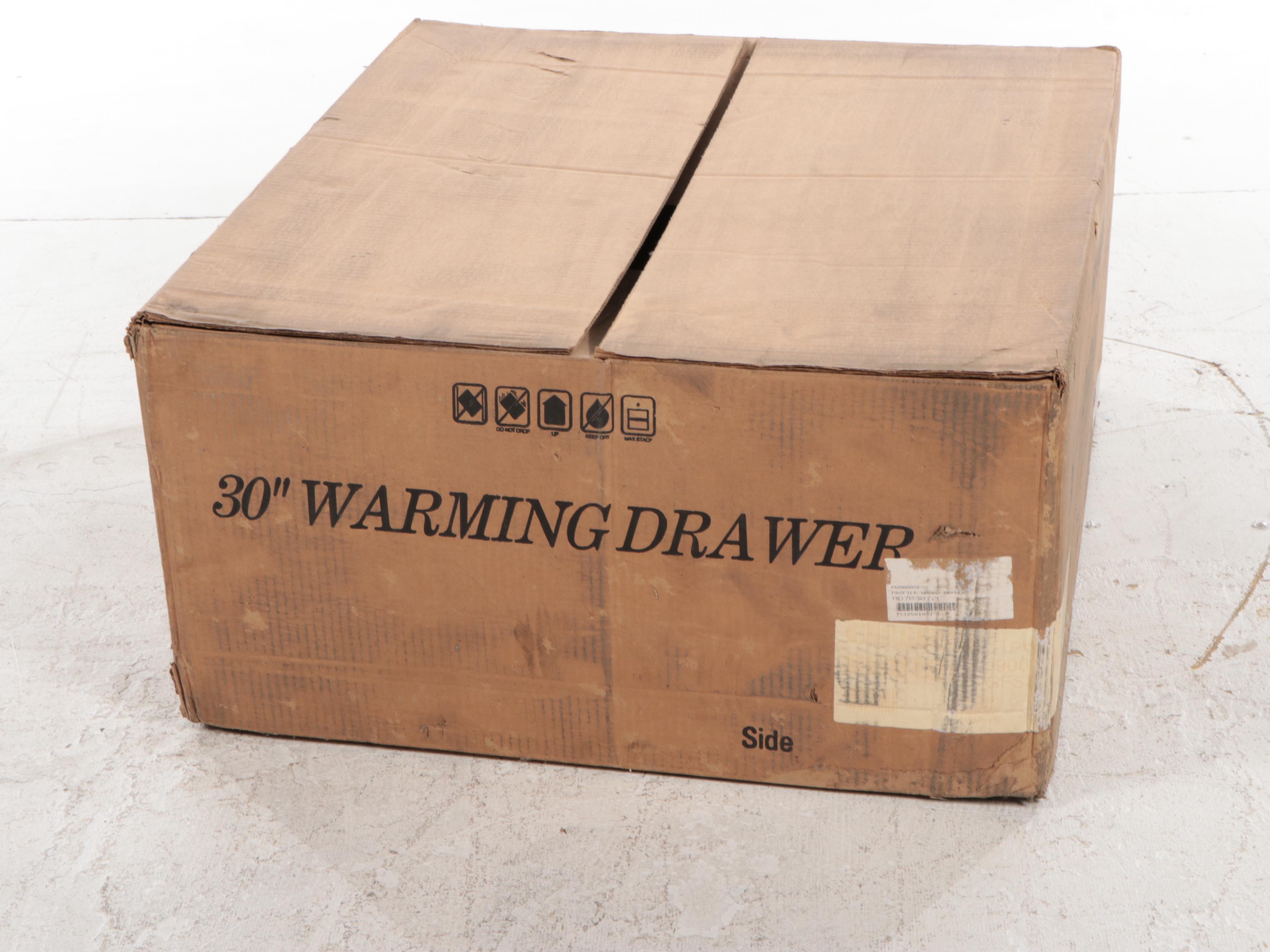 GE Stainless Steel 30" Warming Drawer