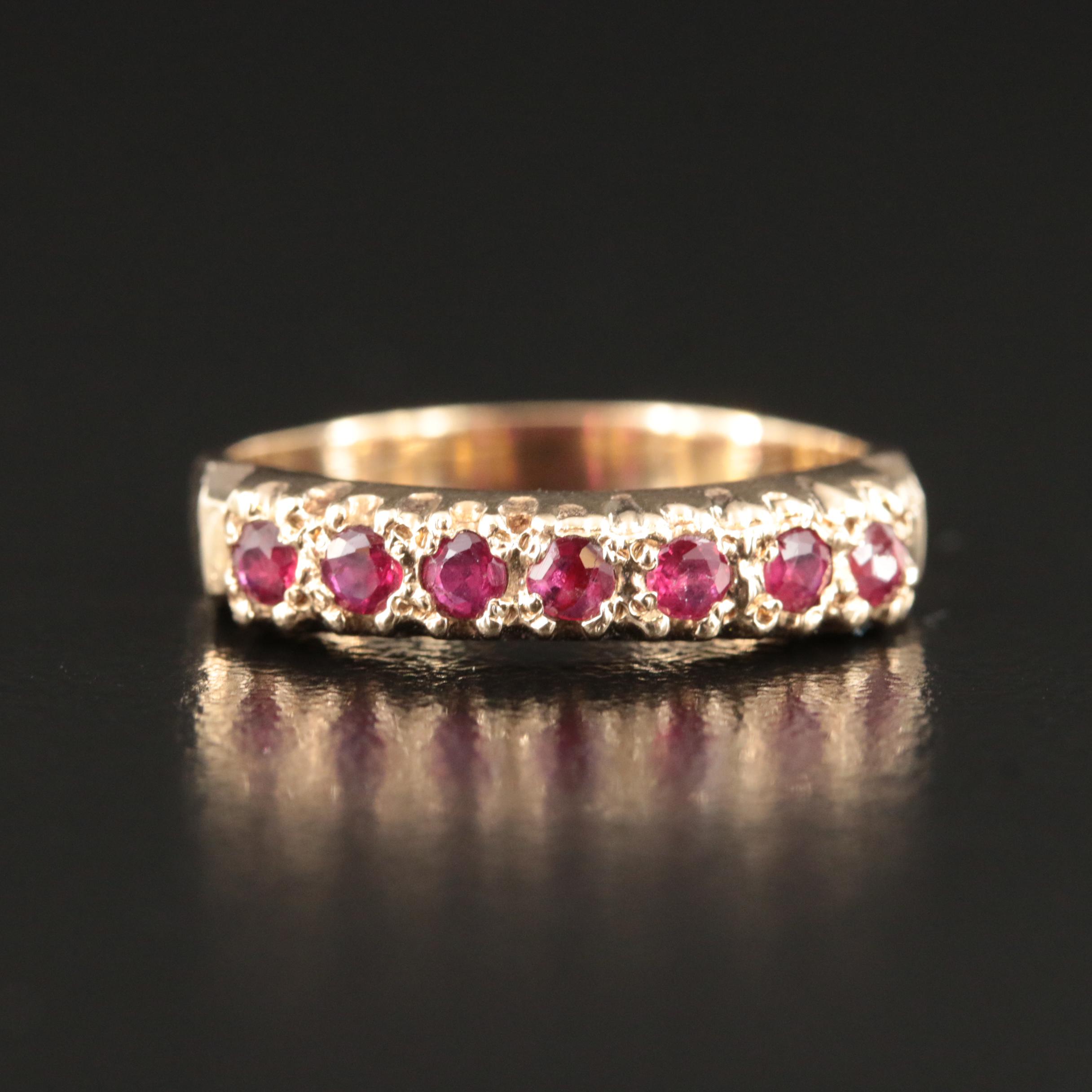 Vintage 10K Ruby Ring