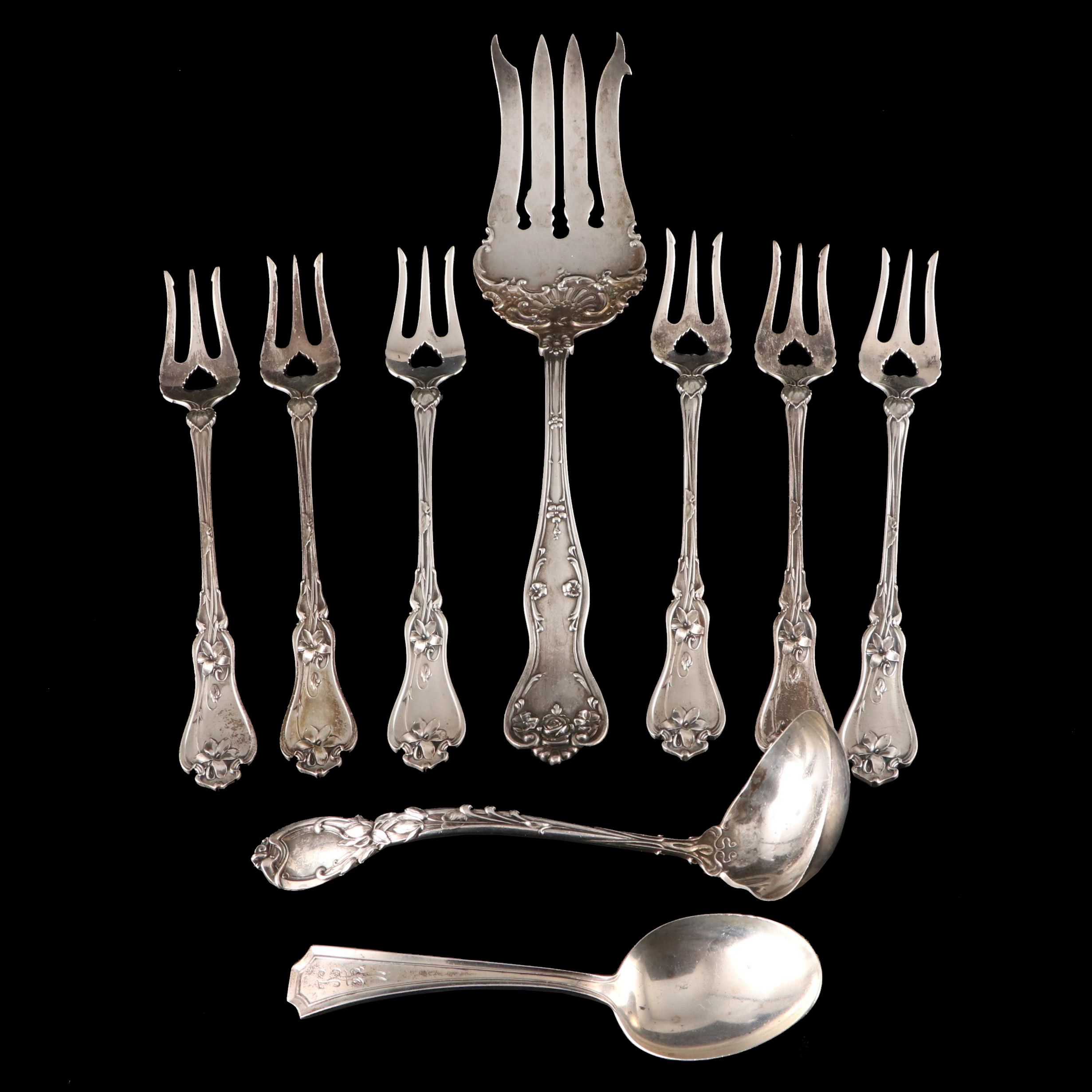 Reed & Barton, Gorham with Other Sterling Silver Flatware, Early 20th Century