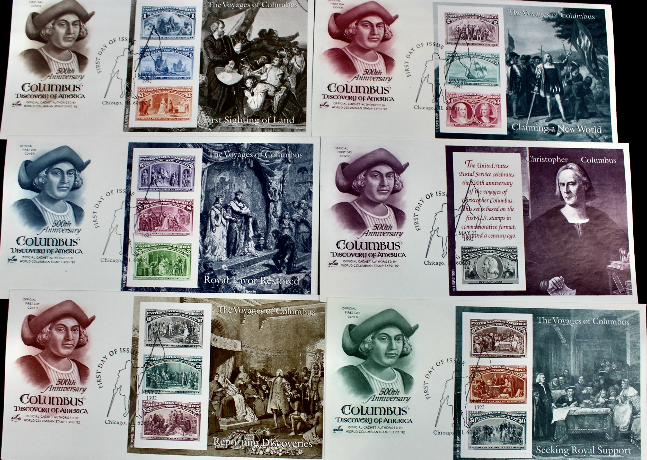 Forty-Five High Face Value Postal Covers