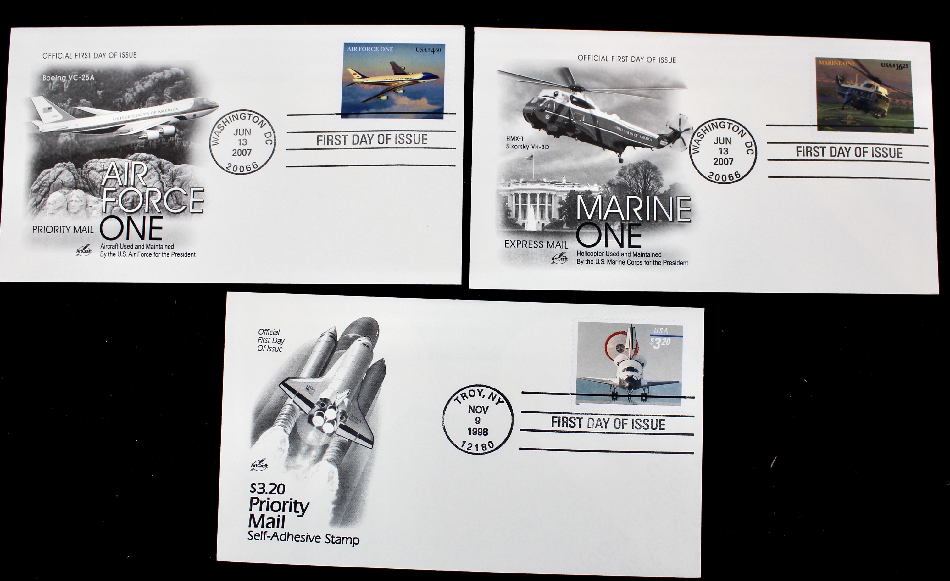 Forty-Five High Face Value Postal Covers