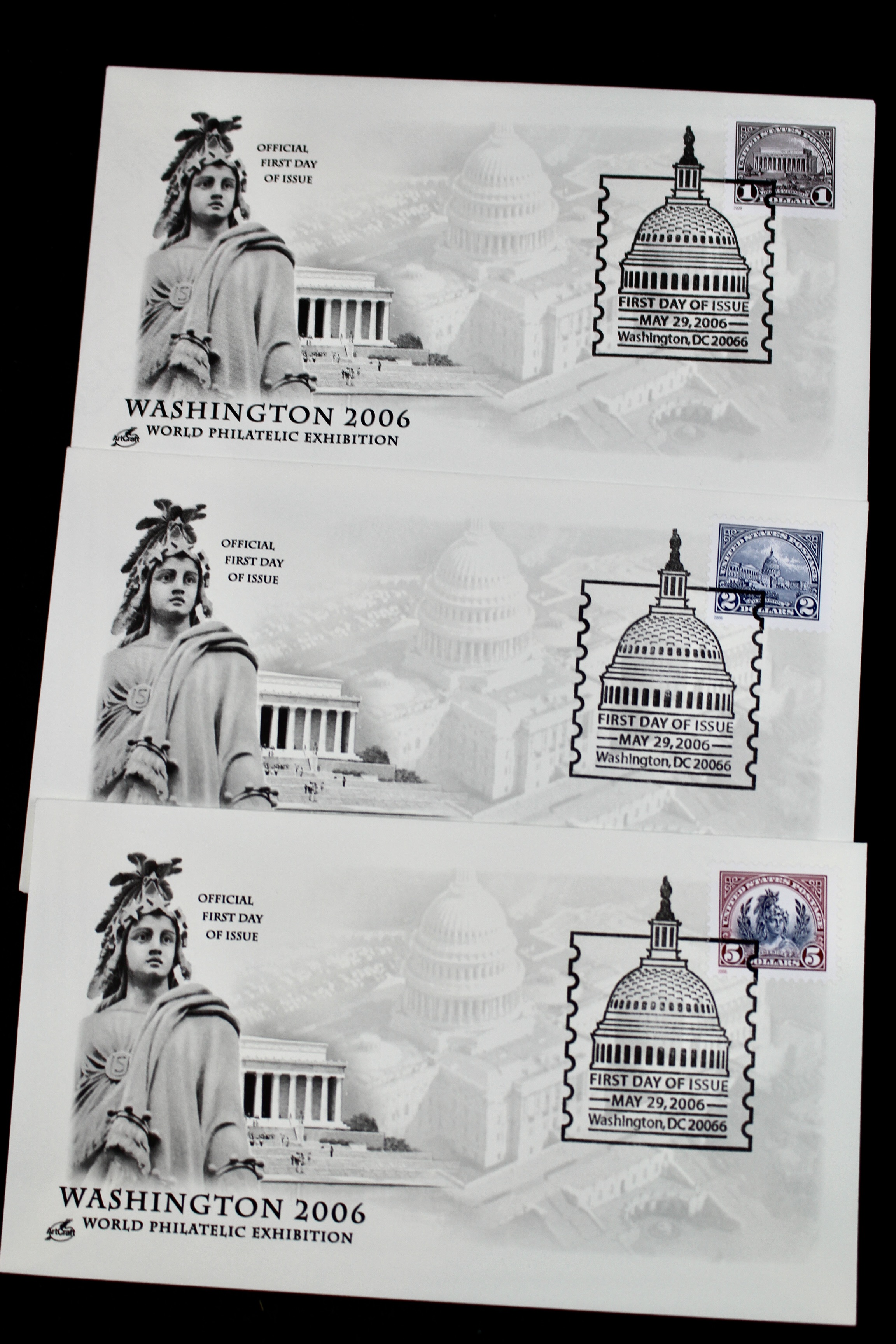 Forty-Five High Face Value Postal Covers
