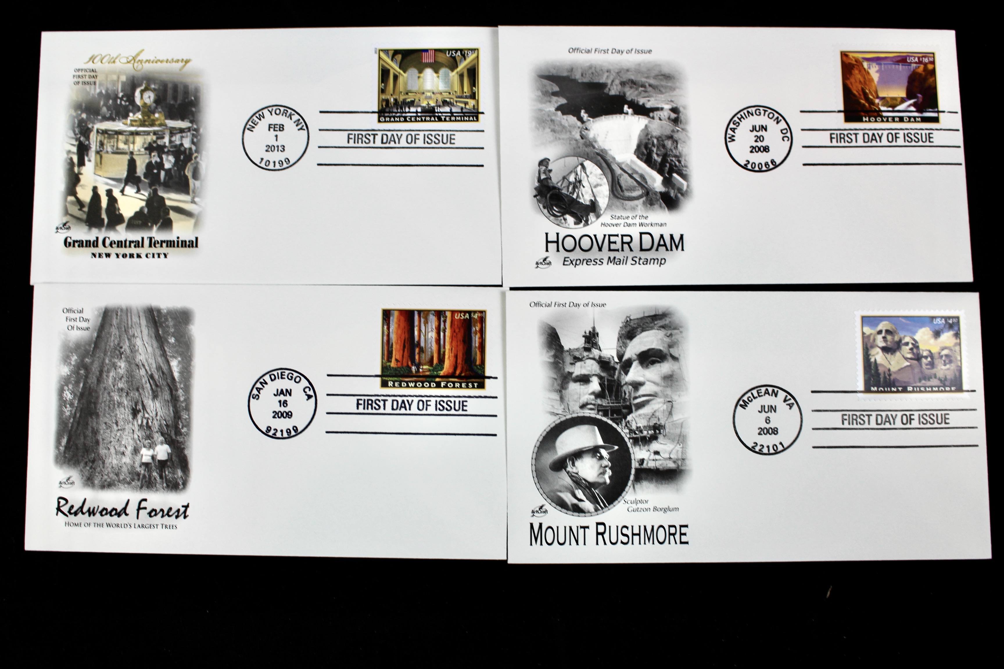 Forty-Five High Face Value Postal Covers