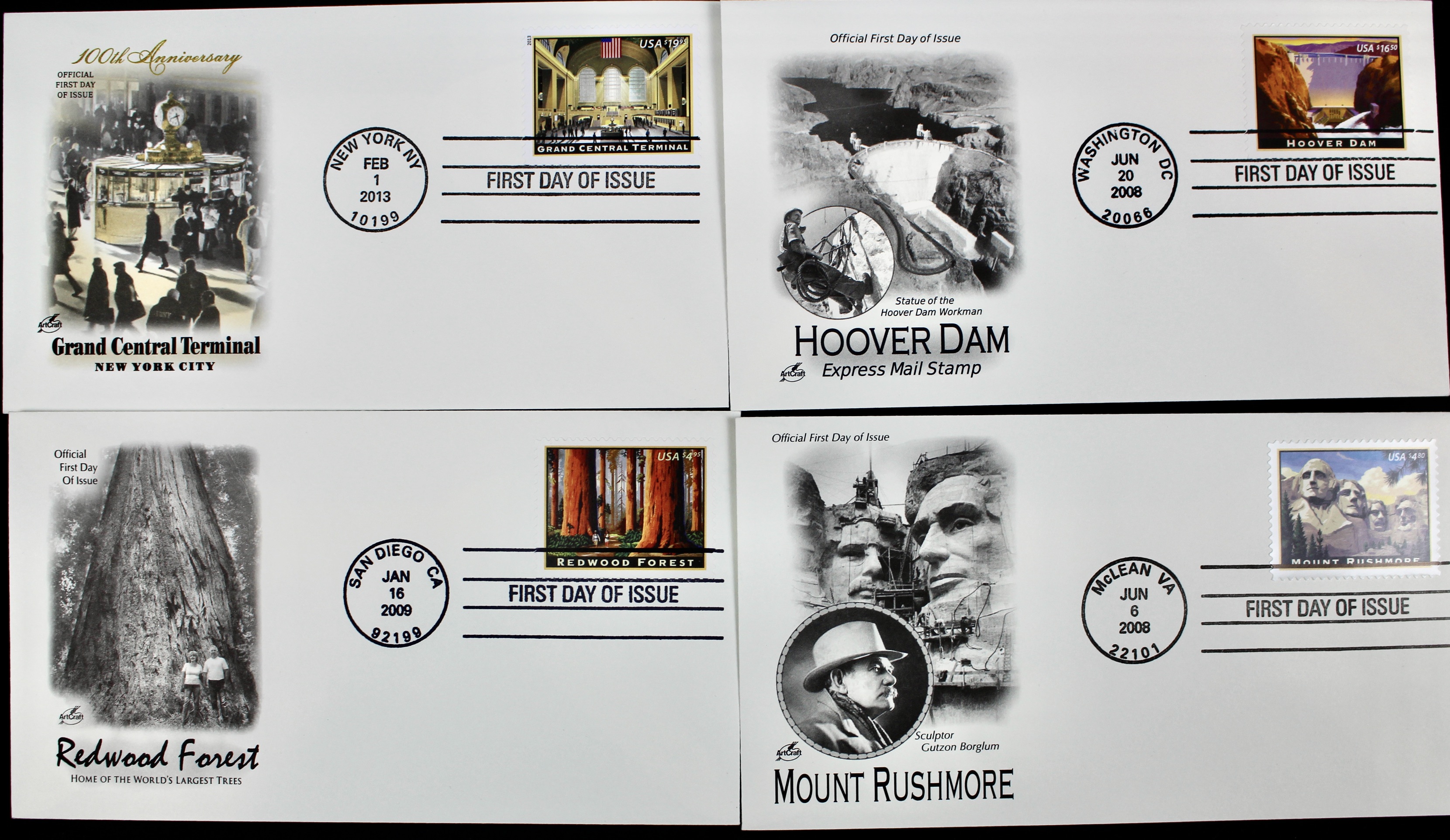Forty-Five High Face Value Postal Covers