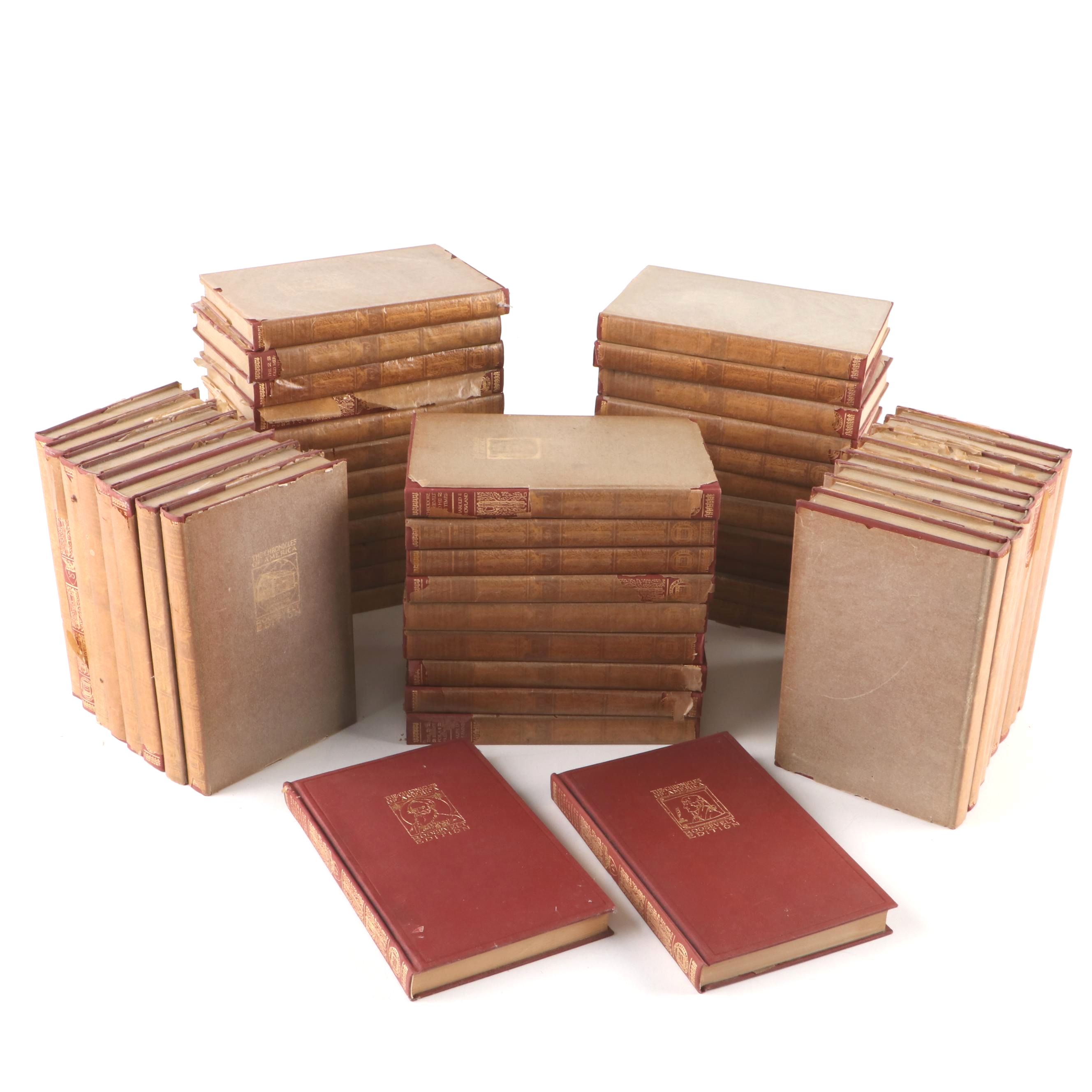 "The Chronicles of America" Edited by Allen Johnson Complete Set