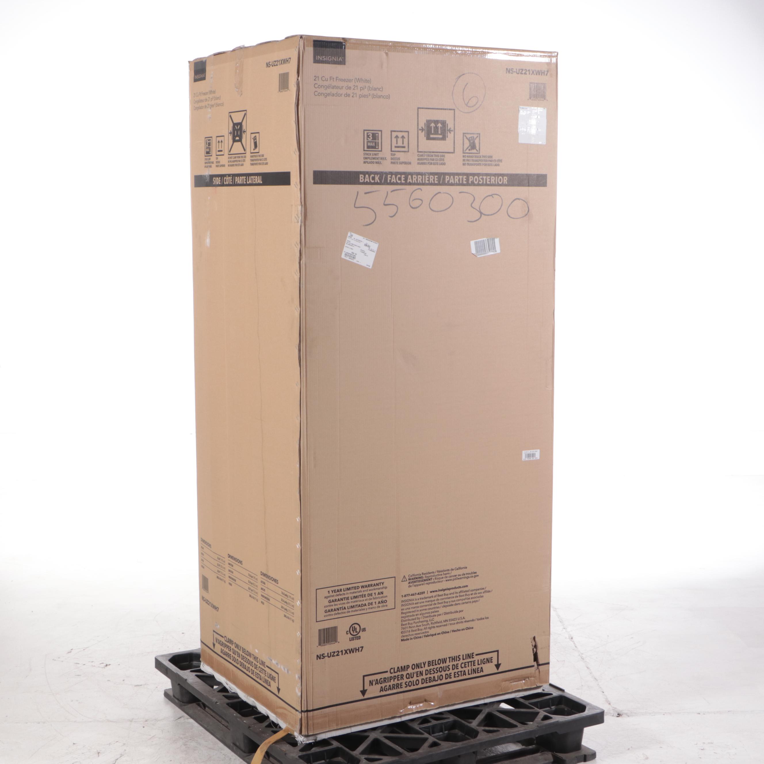 Insignia Garage Ready Convertible Upright Freezer