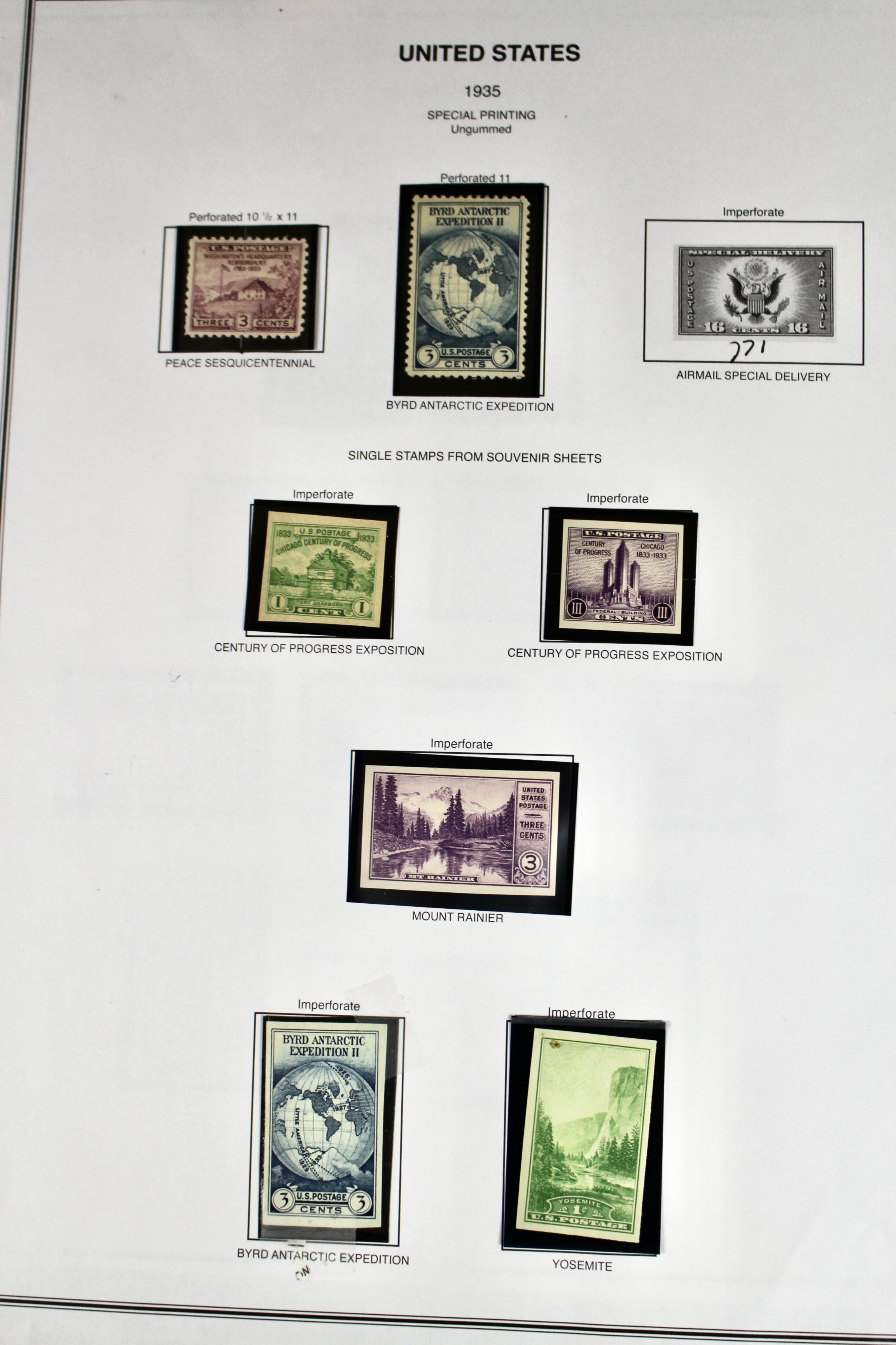 Mint Condition Farley Postage Stamp Collection