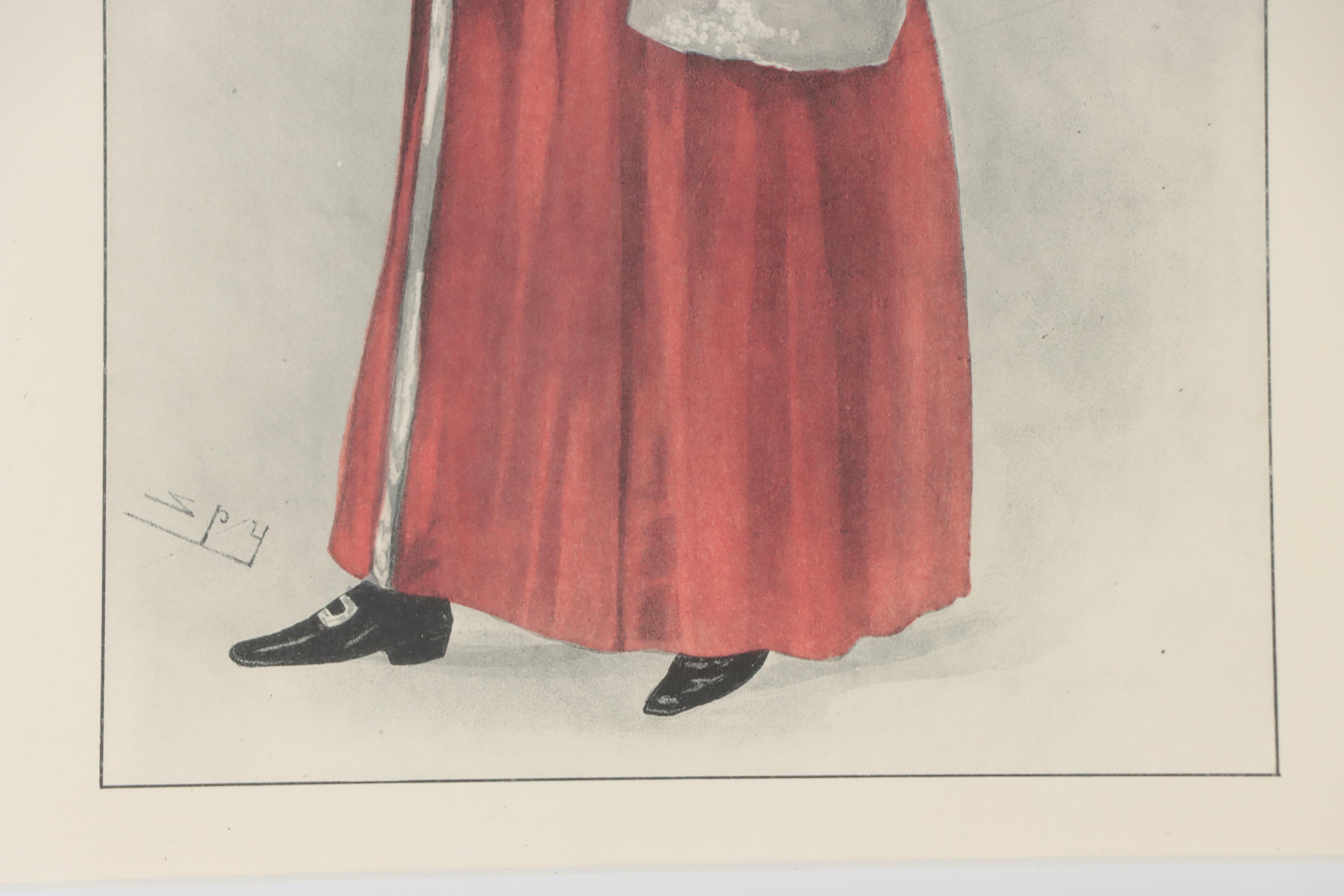 Leslie "Spy" Ward Chromolithographs of Judges, 19th Century