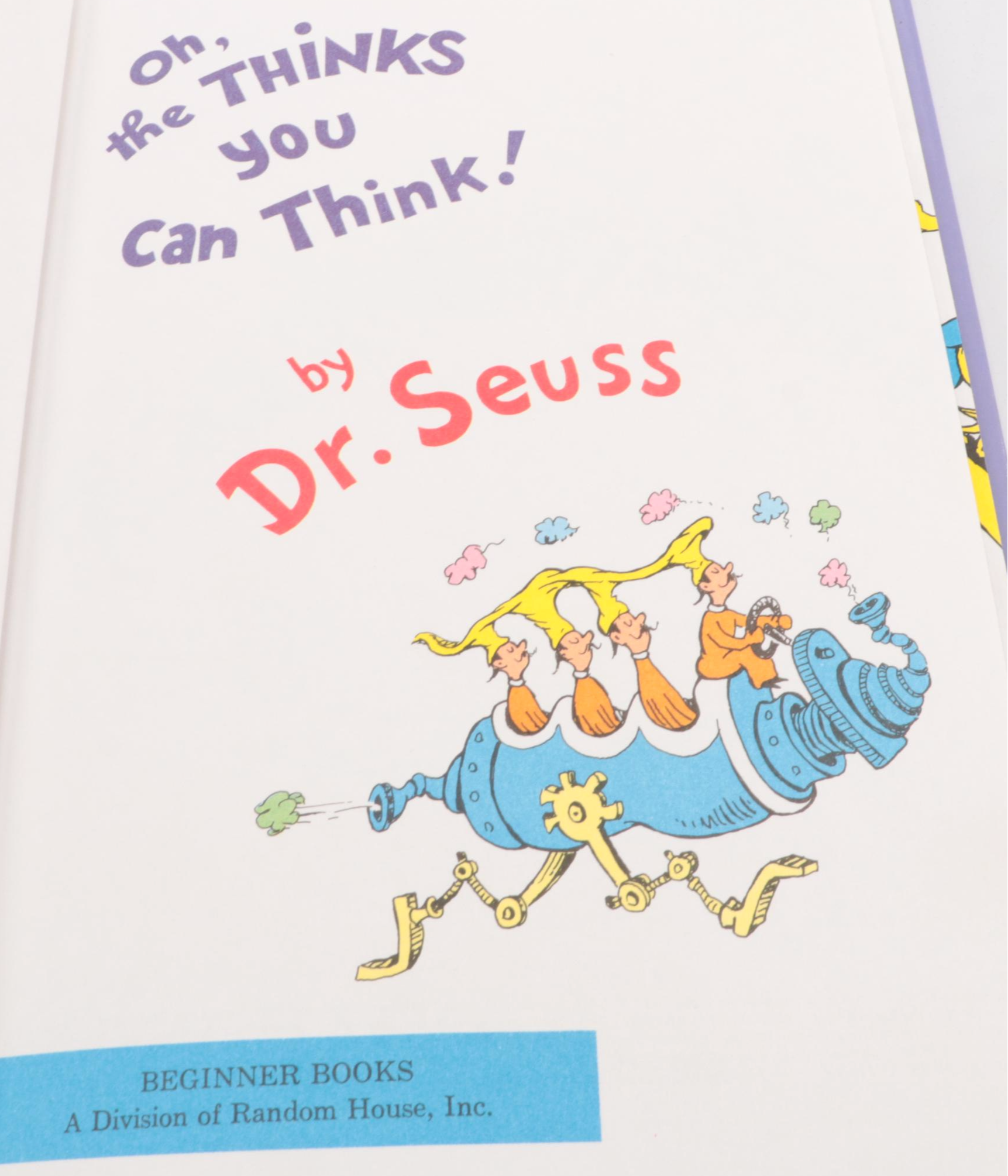 Book Club Edition "On Beyond Zebra!" and More Books by Dr. Seuss